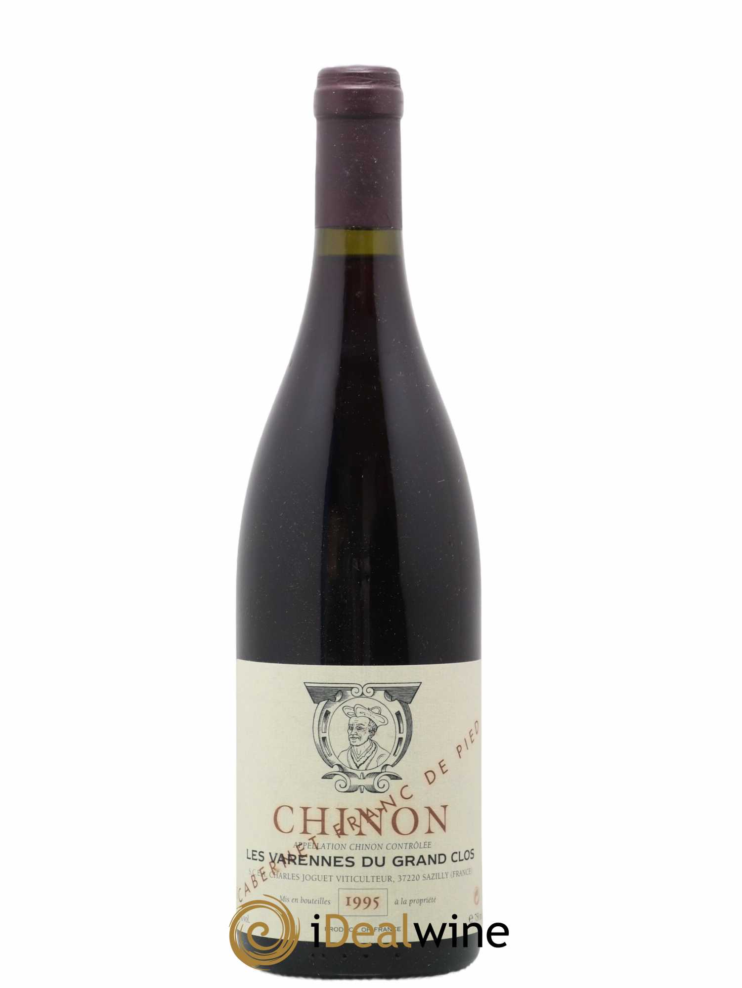 Chinon Les Varennes du Grand Clos Charles Joguet Cabernet Franc de Pied 1995 - Lot de 1 bouteille - 0