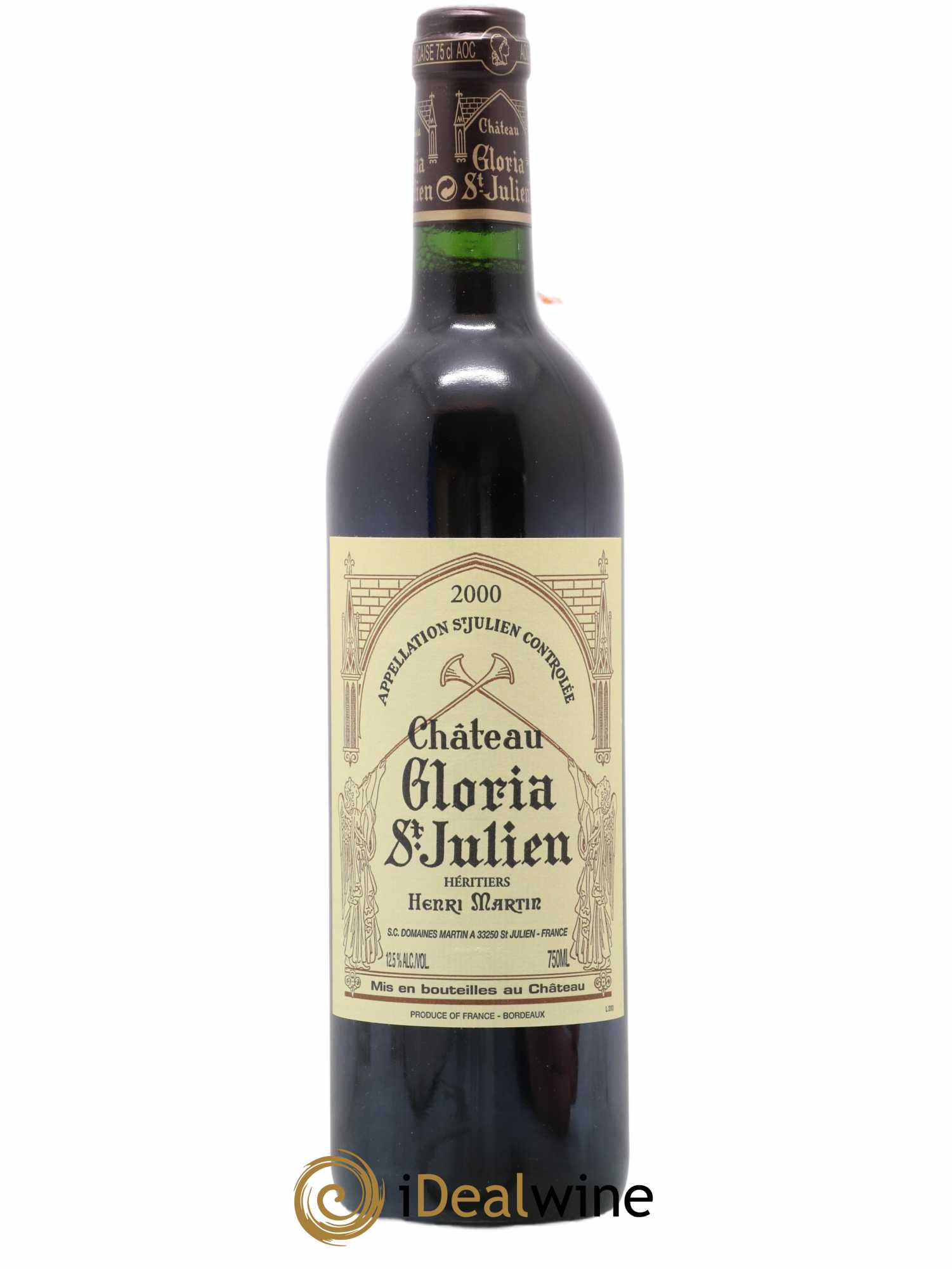 Château Gloria 2000 - Lot de 1 bouteille - 0