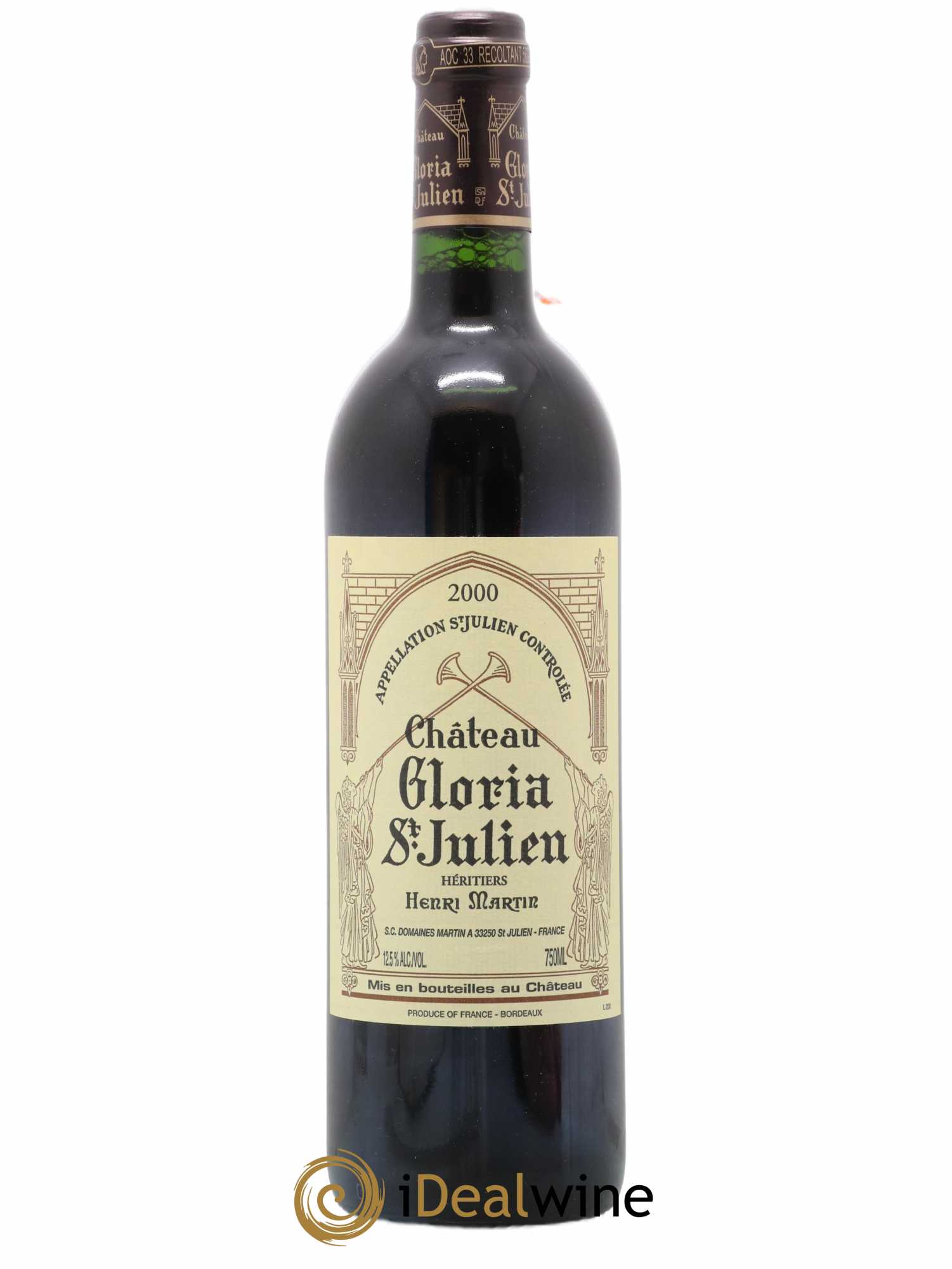 Château Gloria 2000 - Lot of 1 bottle - 0