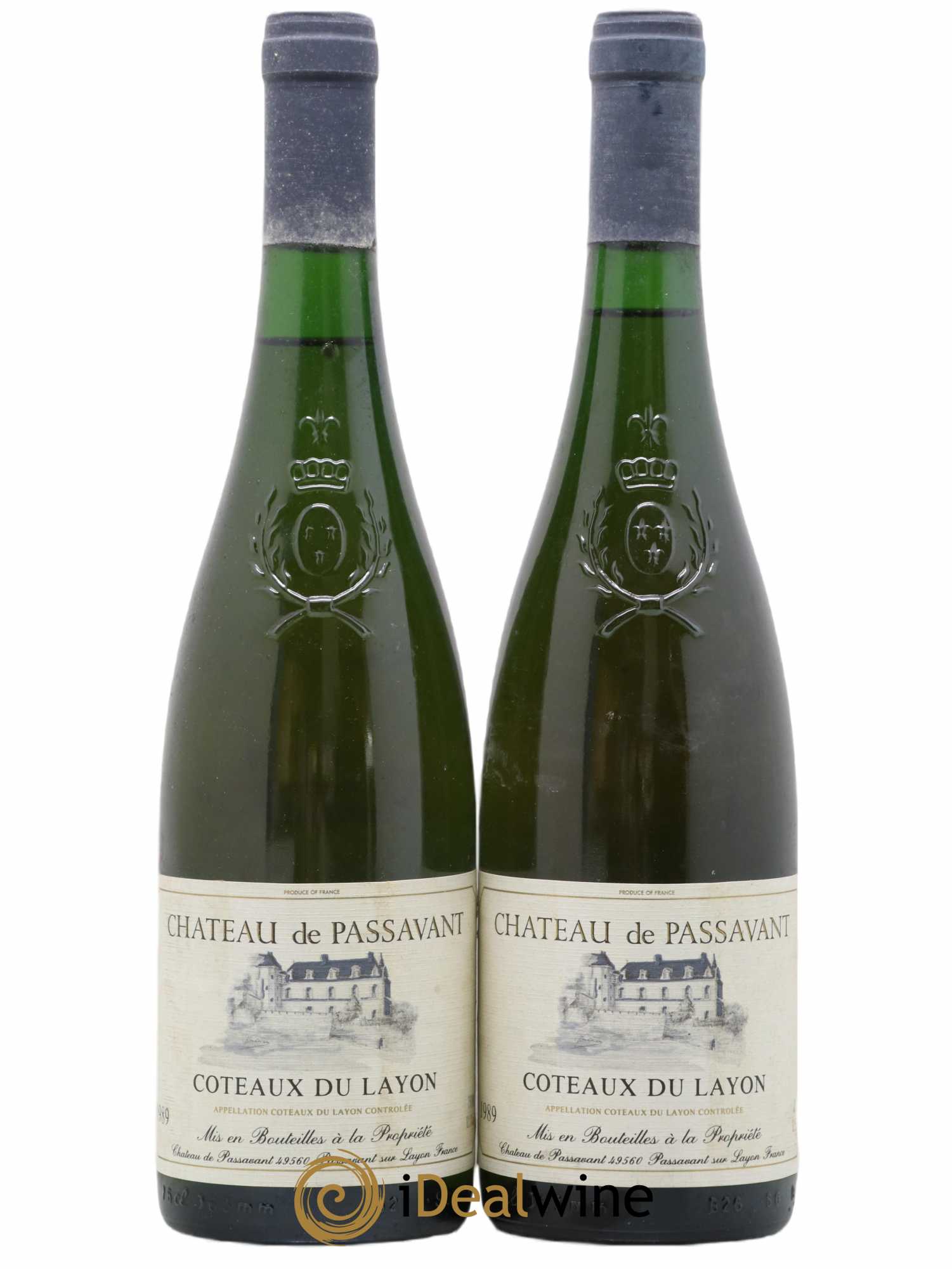 Coteaux du Layon Chateau de Passavant 1989 - Lotto di 2 bottiglie - 0