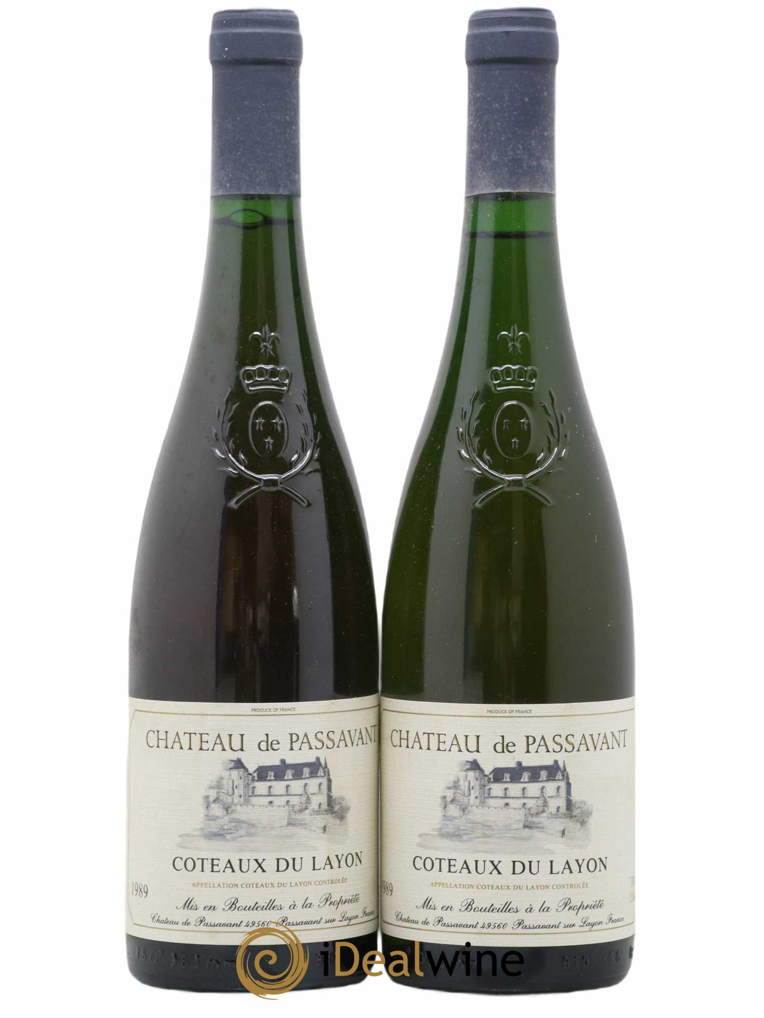 Coteaux du Layon Chateau de Passavant 1989 - Lotto di 2 bottiglie - 0