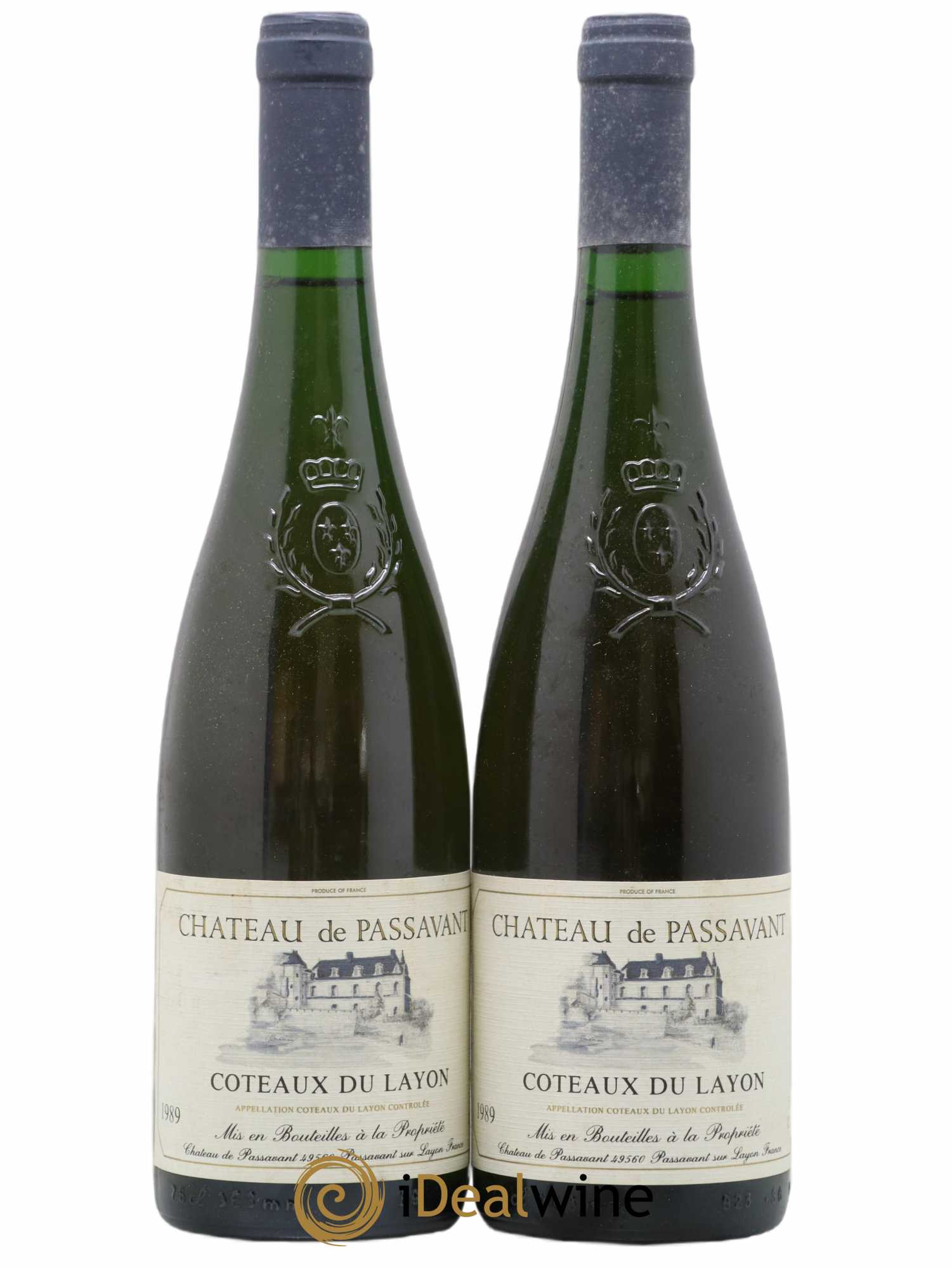 Coteaux du Layon Chateau de Passavant 1989 - Lotto di 2 bottiglie - 0