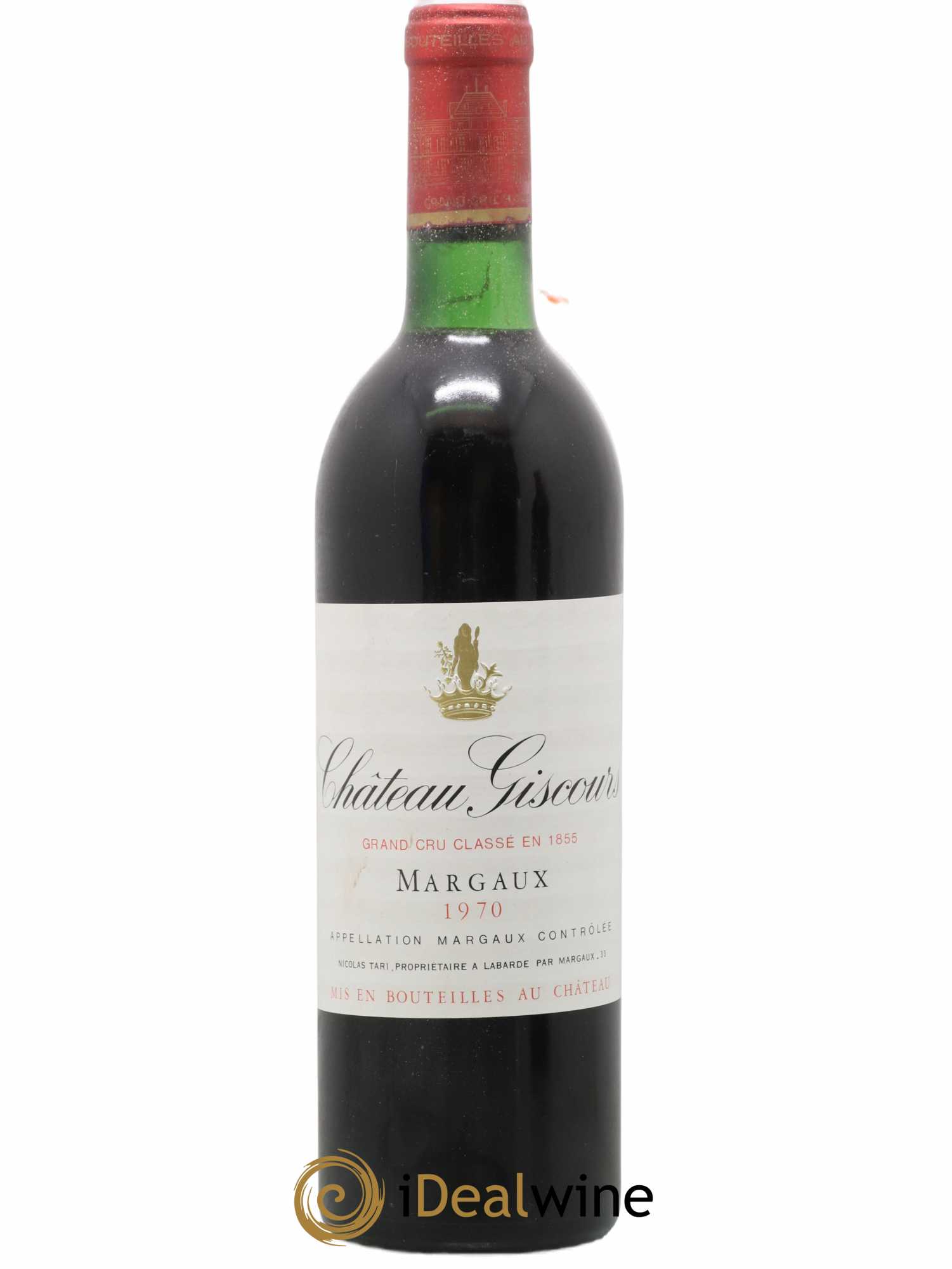 Château Giscours 3ème Grand Cru Classé 1970 - Lot de 1 bouteille - 0