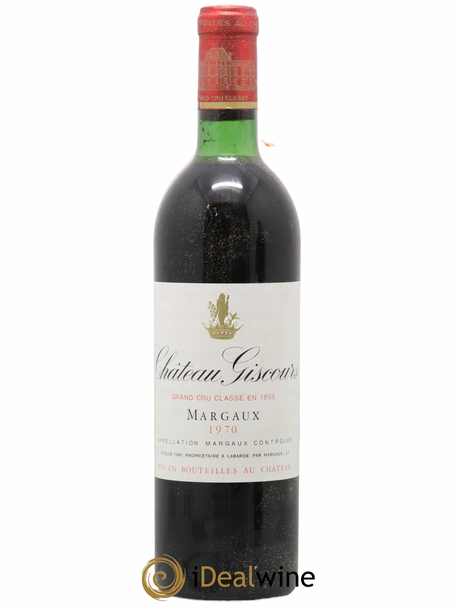 Château Giscours 3ème Grand Cru Classé 1970 - Lot de 1 bouteille - 0