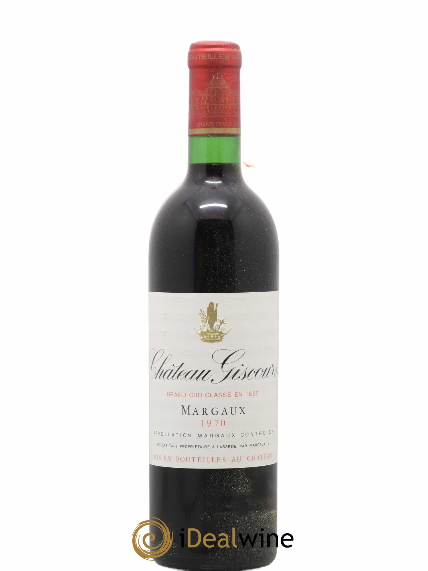 Château Giscours 3ème Grand Cru Classé 1970 - Lot de 1 bouteille - 0