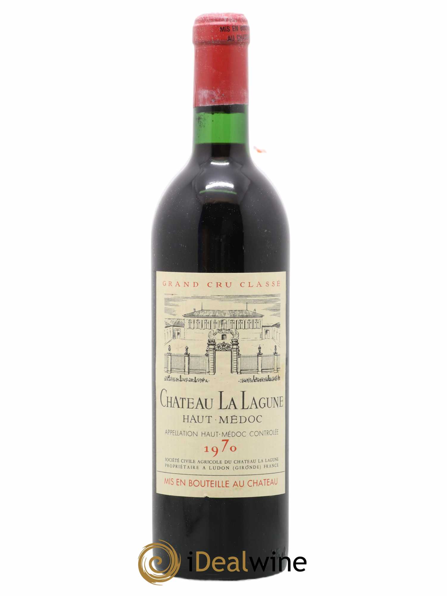 Château la Lagune 3ème Grand Cru Classé 1970 - Lot de 1 bouteille - 0