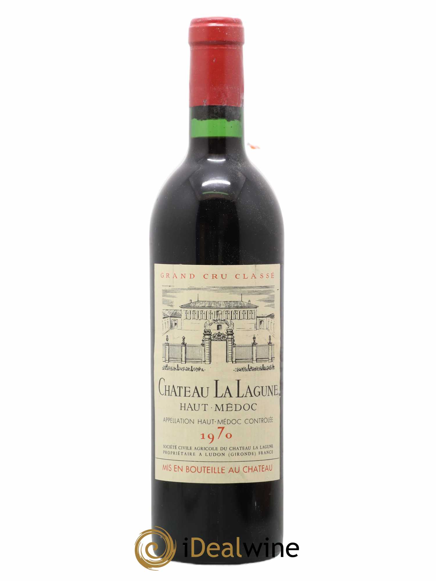Château la Lagune 3ème Grand Cru Classé 1970 - Lot de 1 bouteille - 0