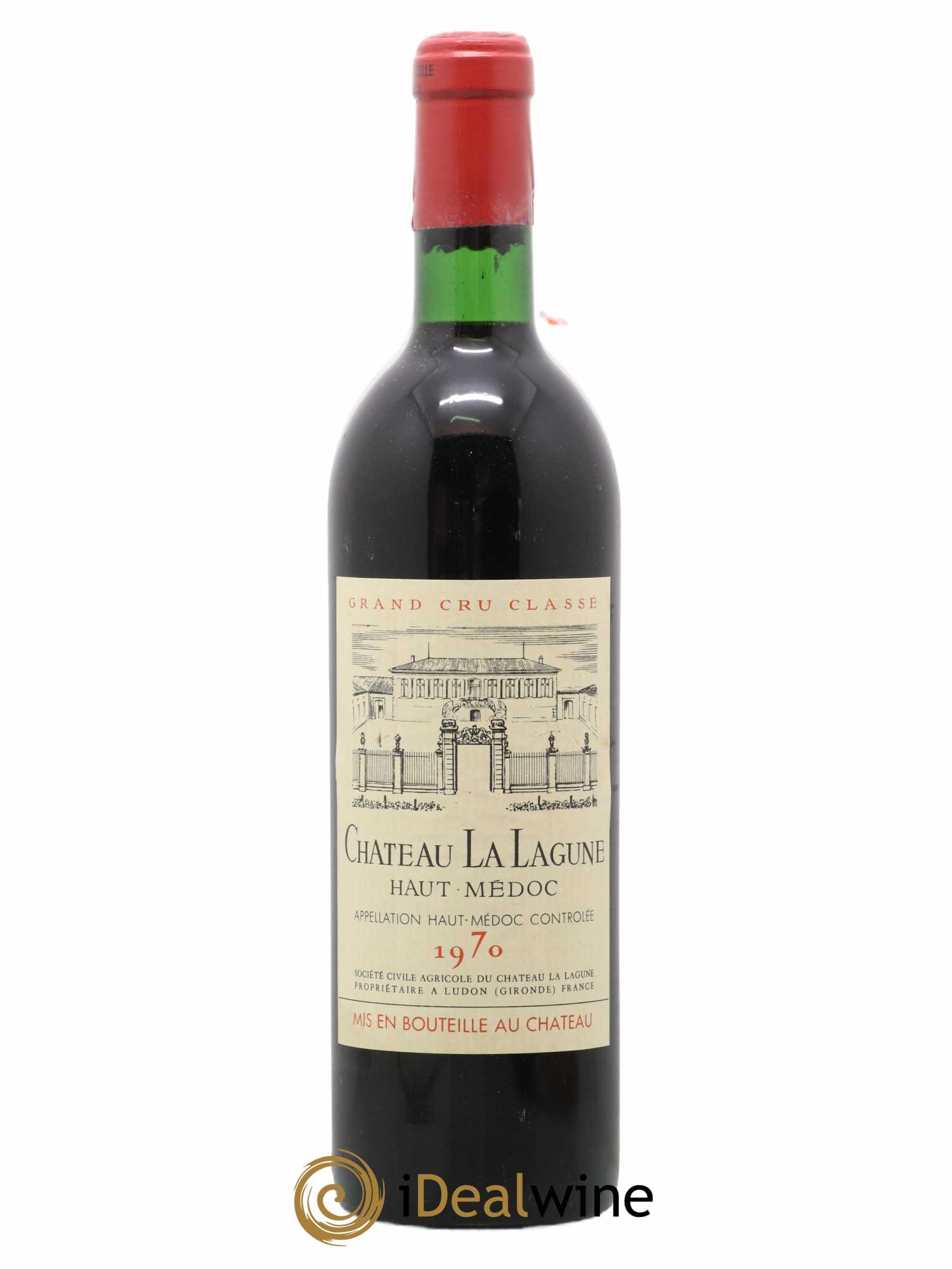 Château la Lagune 3ème Grand Cru Classé 1970 - Lot de 1 bouteille - 0