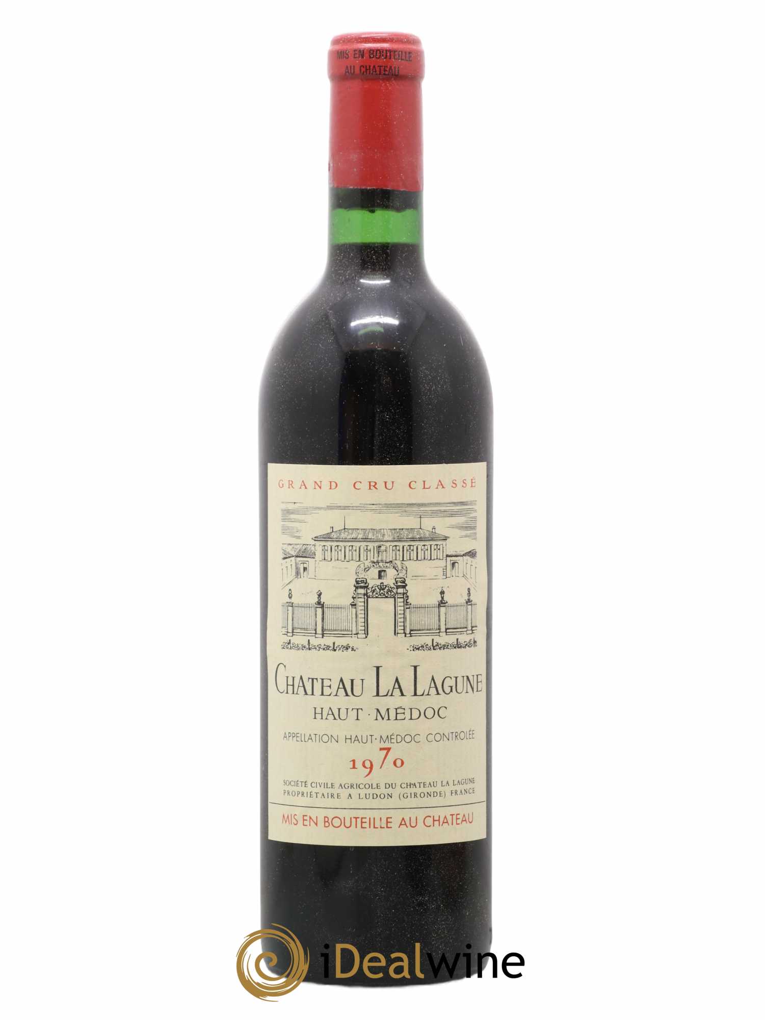 Château la Lagune 3ème Grand Cru Classé 1970 - Lot de 1 bouteille - 0