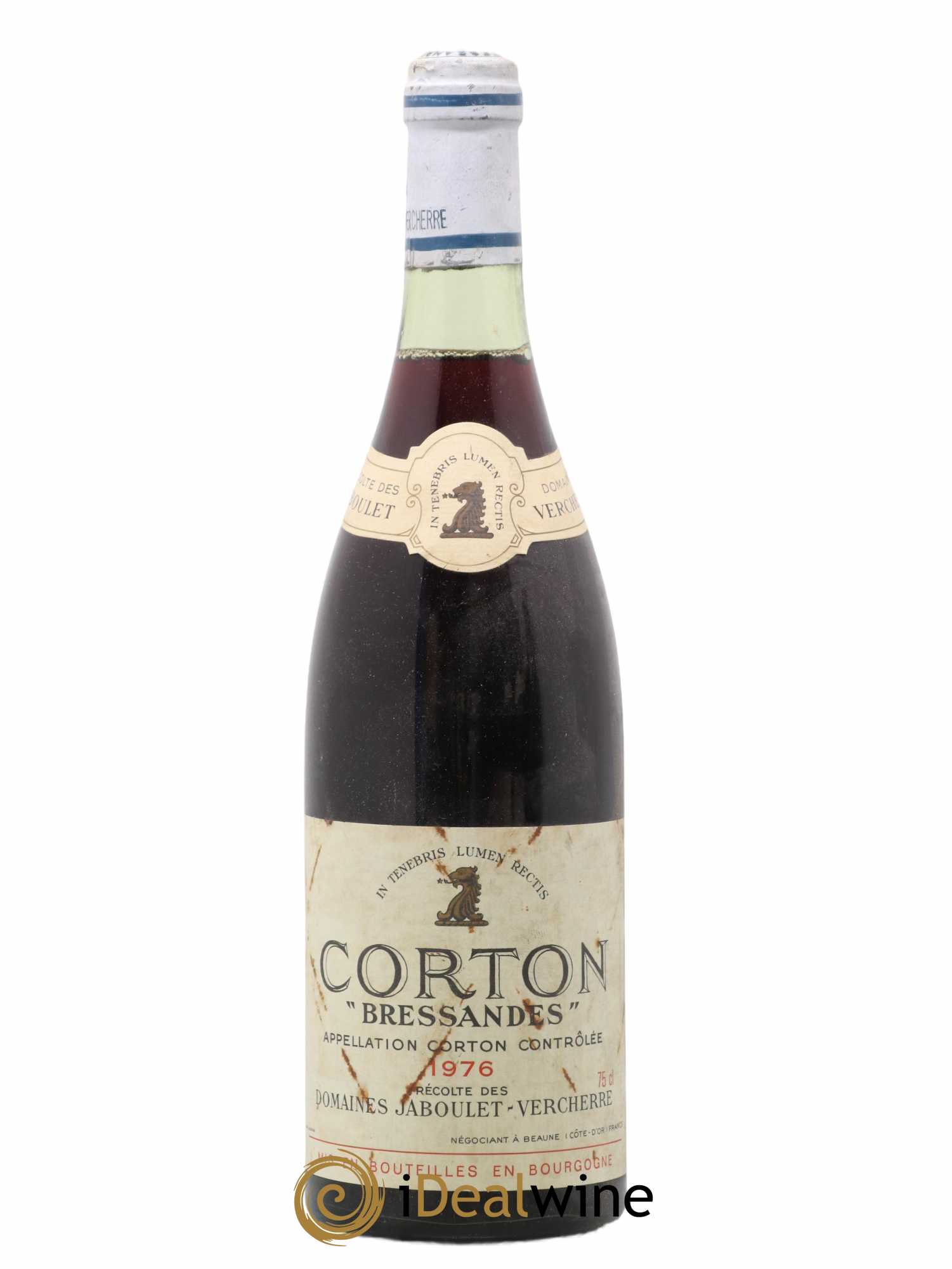 Corton Grand Cru Bressandes Jaboulet Vercherre 1976 - Posten von 1 Flasche - 0