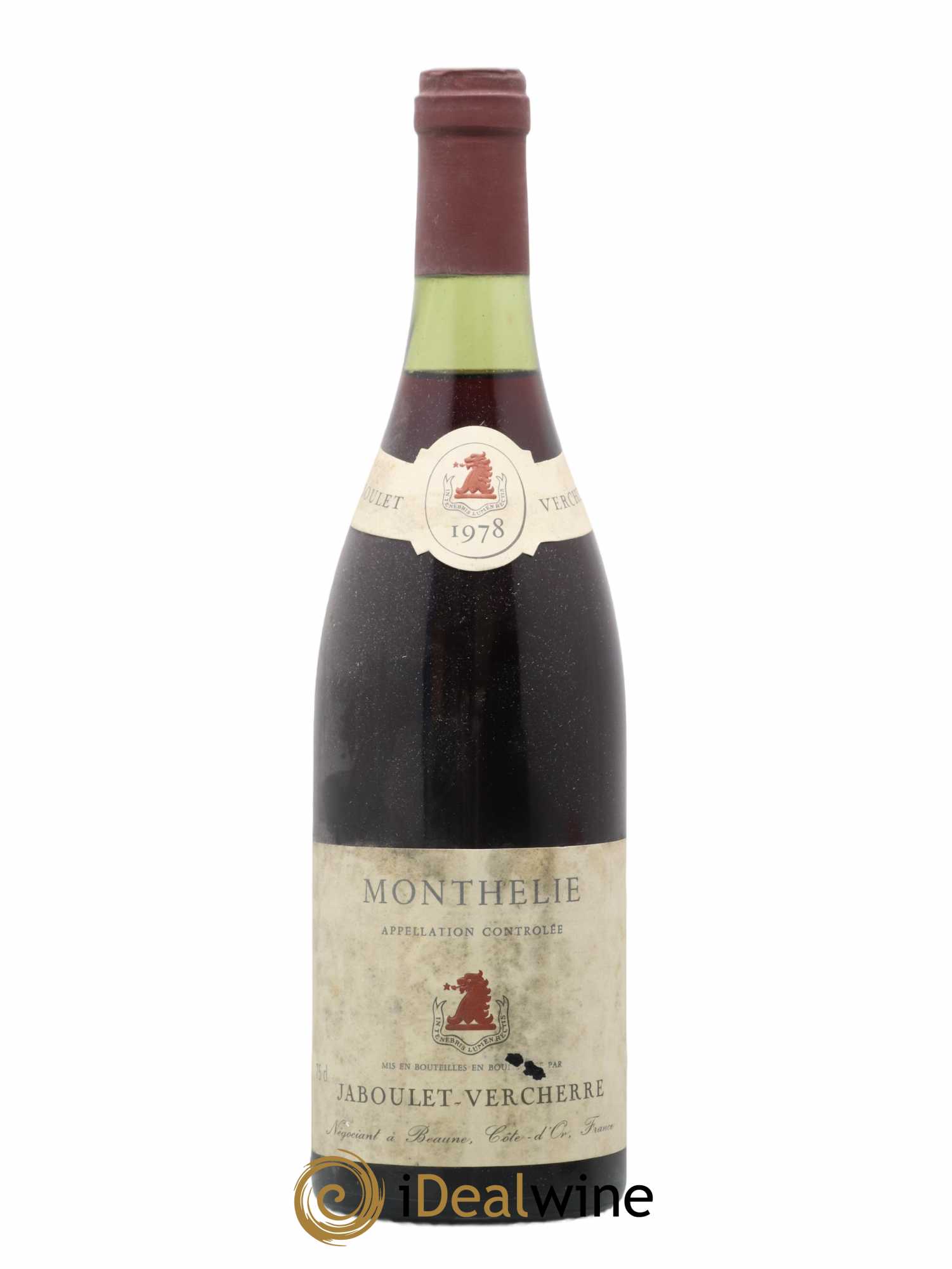 Monthélie Jaboulet Vercherre 1978 - Posten von 1 Flasche - 0