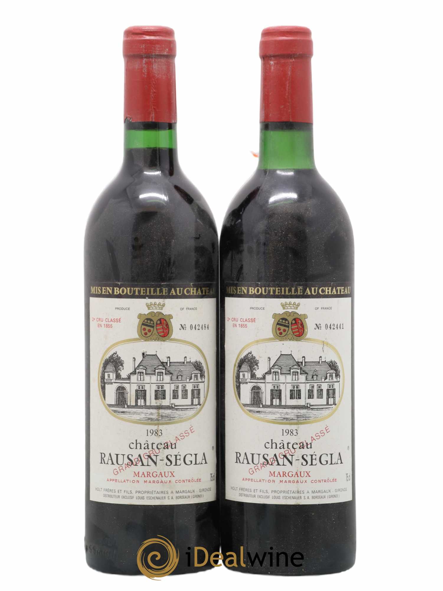 Château Rauzan Ségla Grand Cru Classé 1983 - Lot de 2 bouteilles - 0
