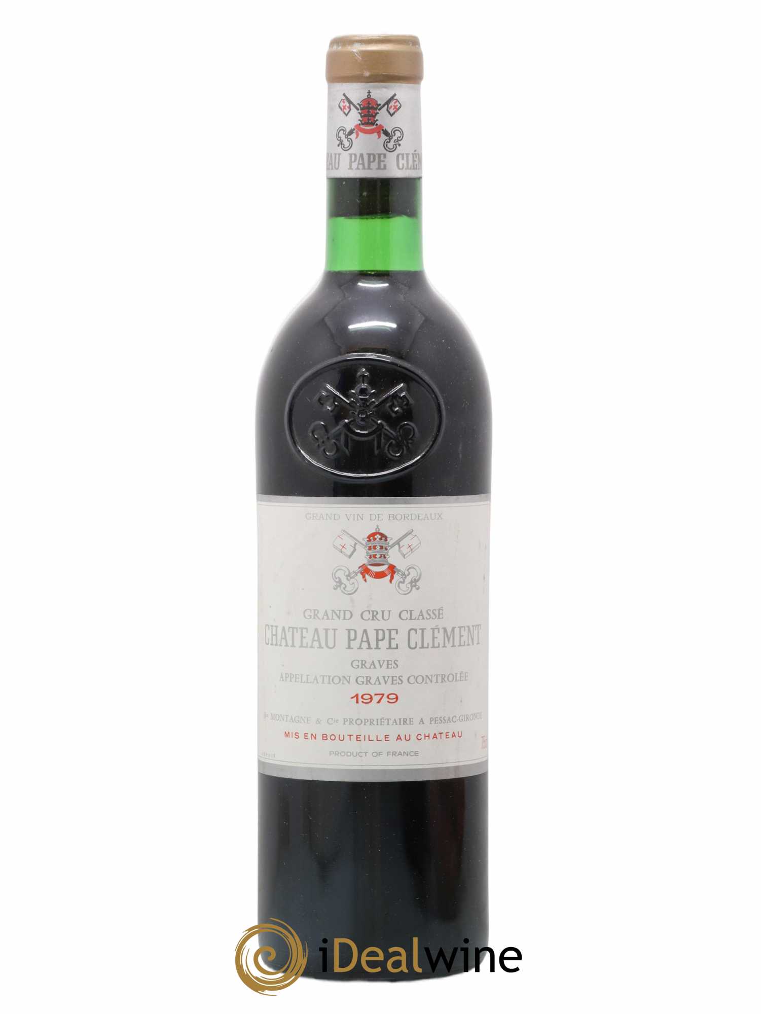 Château Pape Clément Cru Classé de Graves 1979 - Lot de 1 bouteille - 0