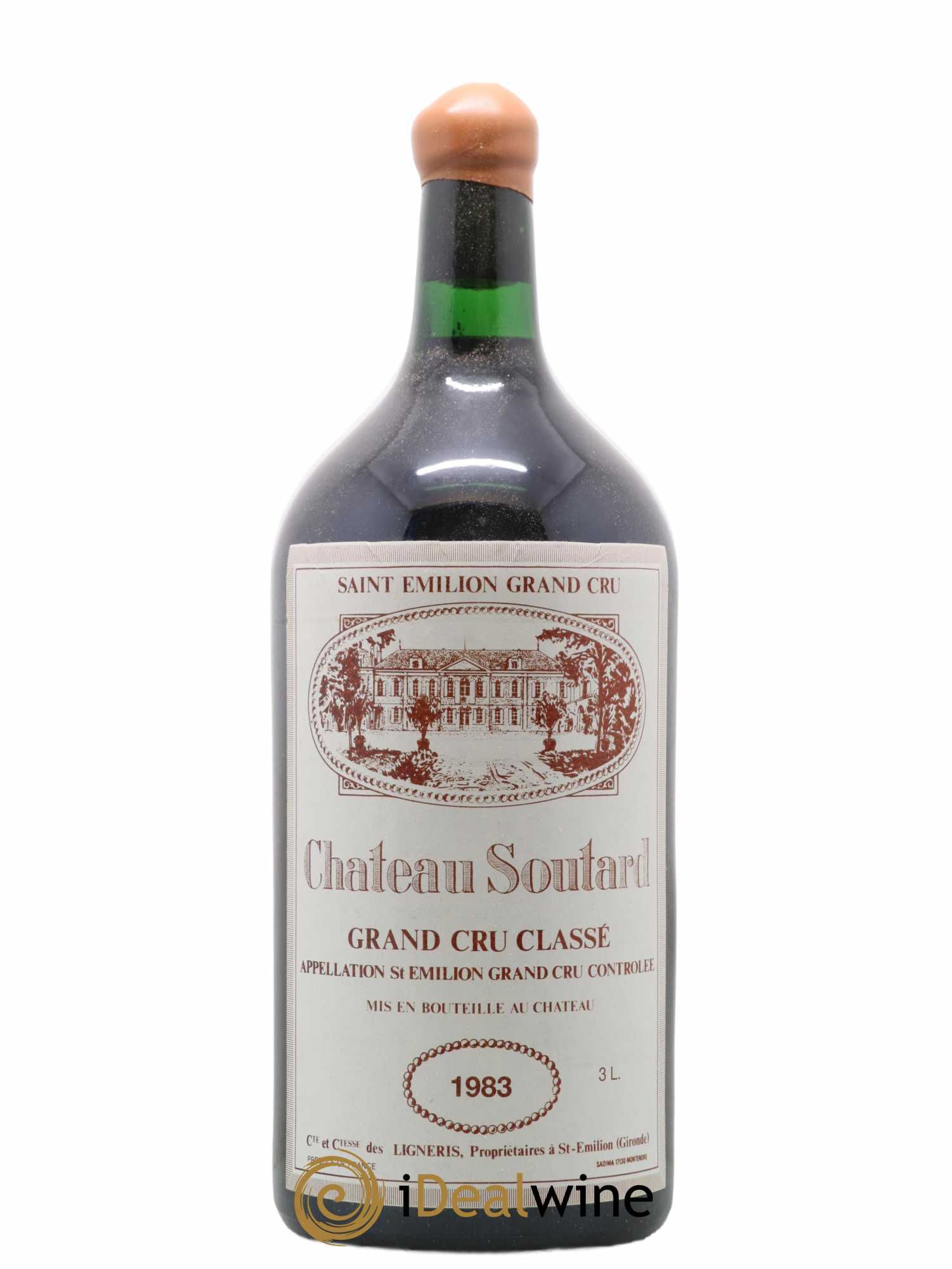 Château Soutard Grand Cru Classé 1983 - Lot de 1 double magnum - 0