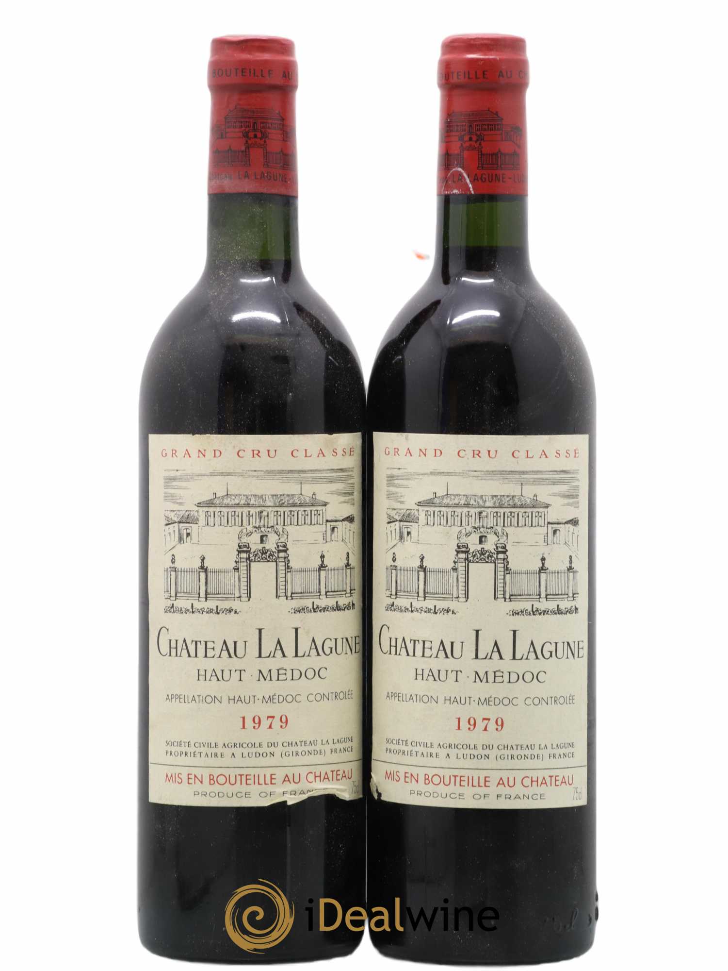 Château la Lagune 3ème Grand Cru Classé 1979 - Lot de 2 bouteilles - 0