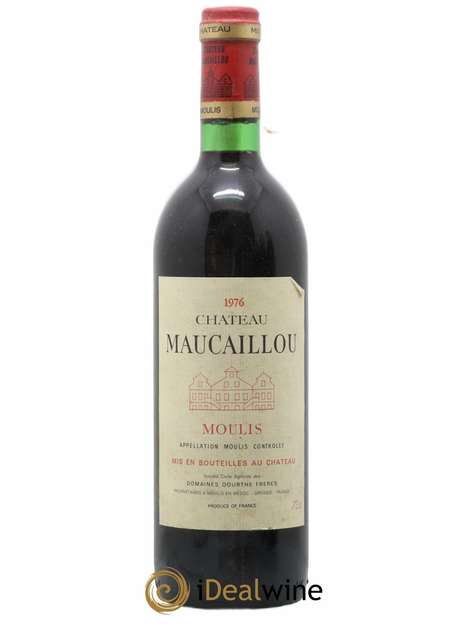 Château Maucaillou 1976 - Lot de 1 bouteille - 0