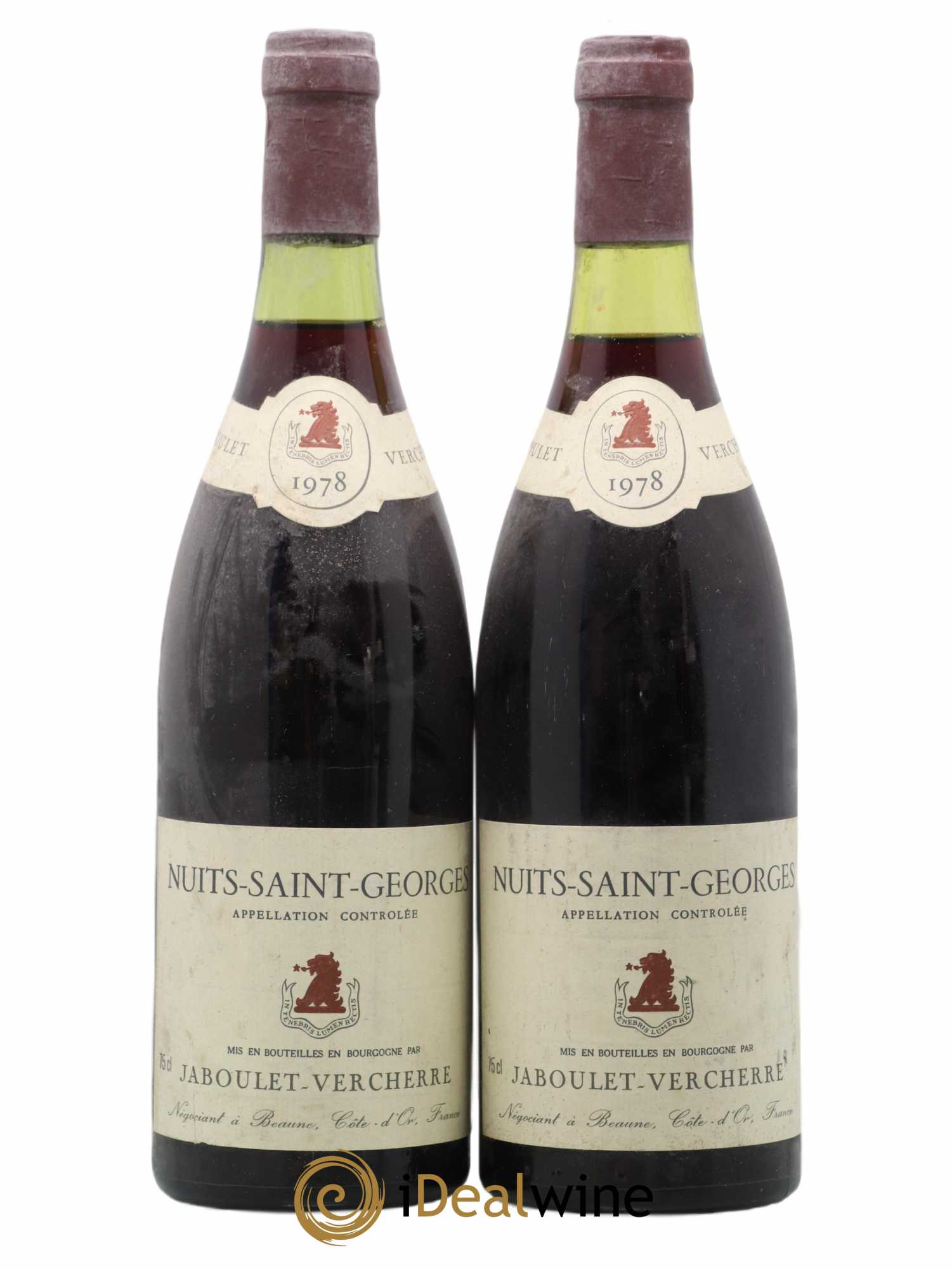 Nuits-Saint-Georges Jaboulet Vercherre 1978 - Posten von 2 Flaschen - 0