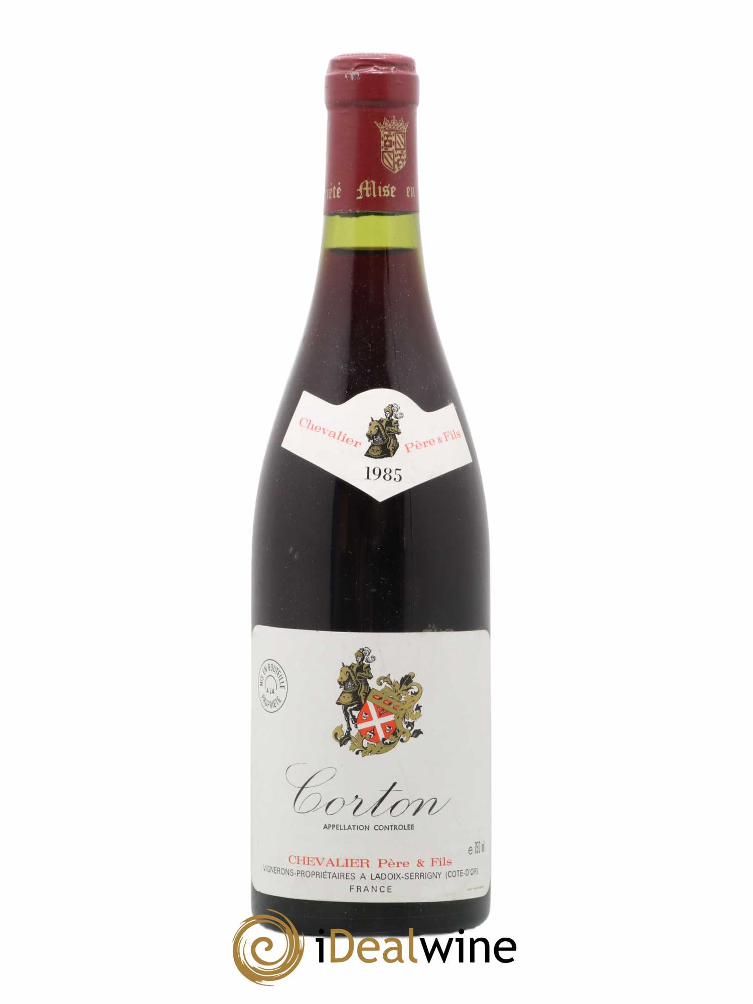 Corton Grand Cru Chevalier Ladoix Serrigny 1985 - Posten von 1 Flasche - 0