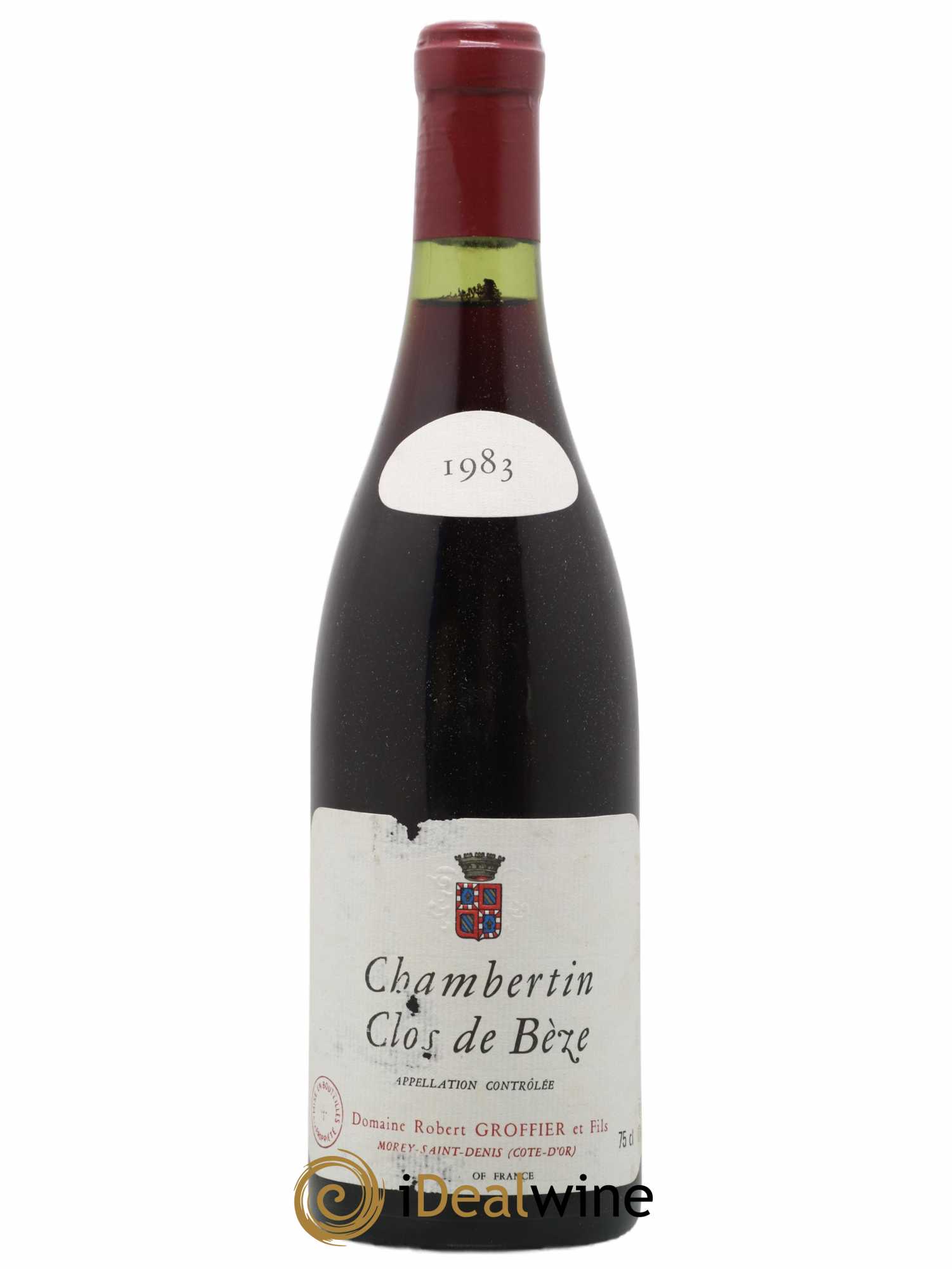 Chambertin Clos de Bèze Grand Cru Robert Groffier Père & Fils (Domaine) 1983 - Lot de 1 bouteille - 0