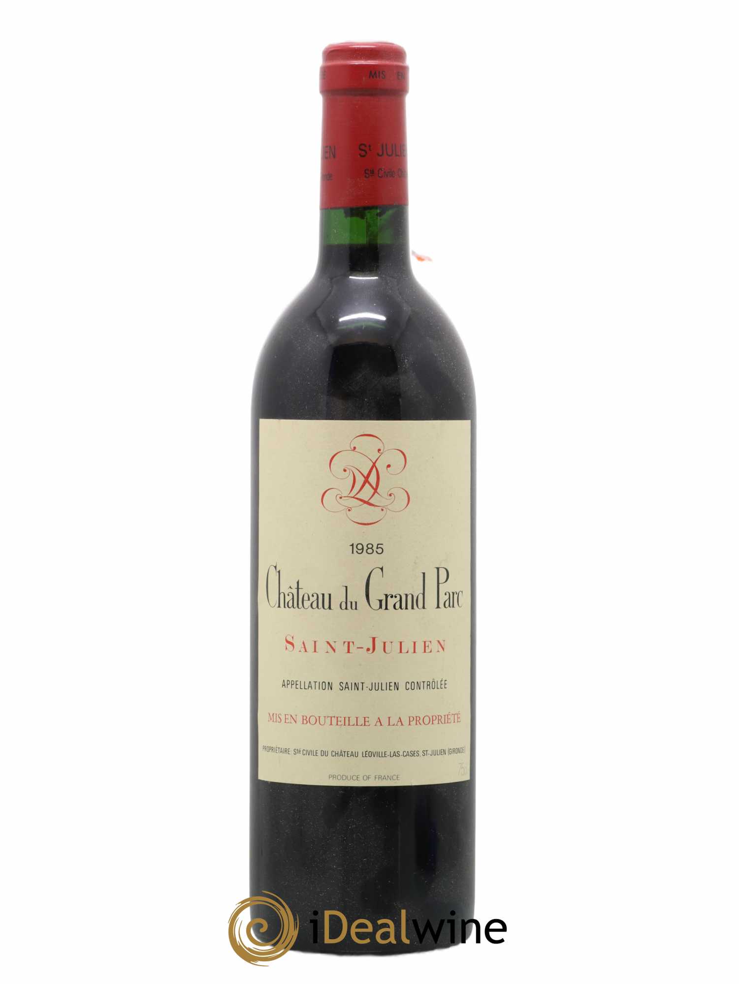 Saint-Julien Château du Grand Parc 1985 - Lot de 1 bouteille - 0