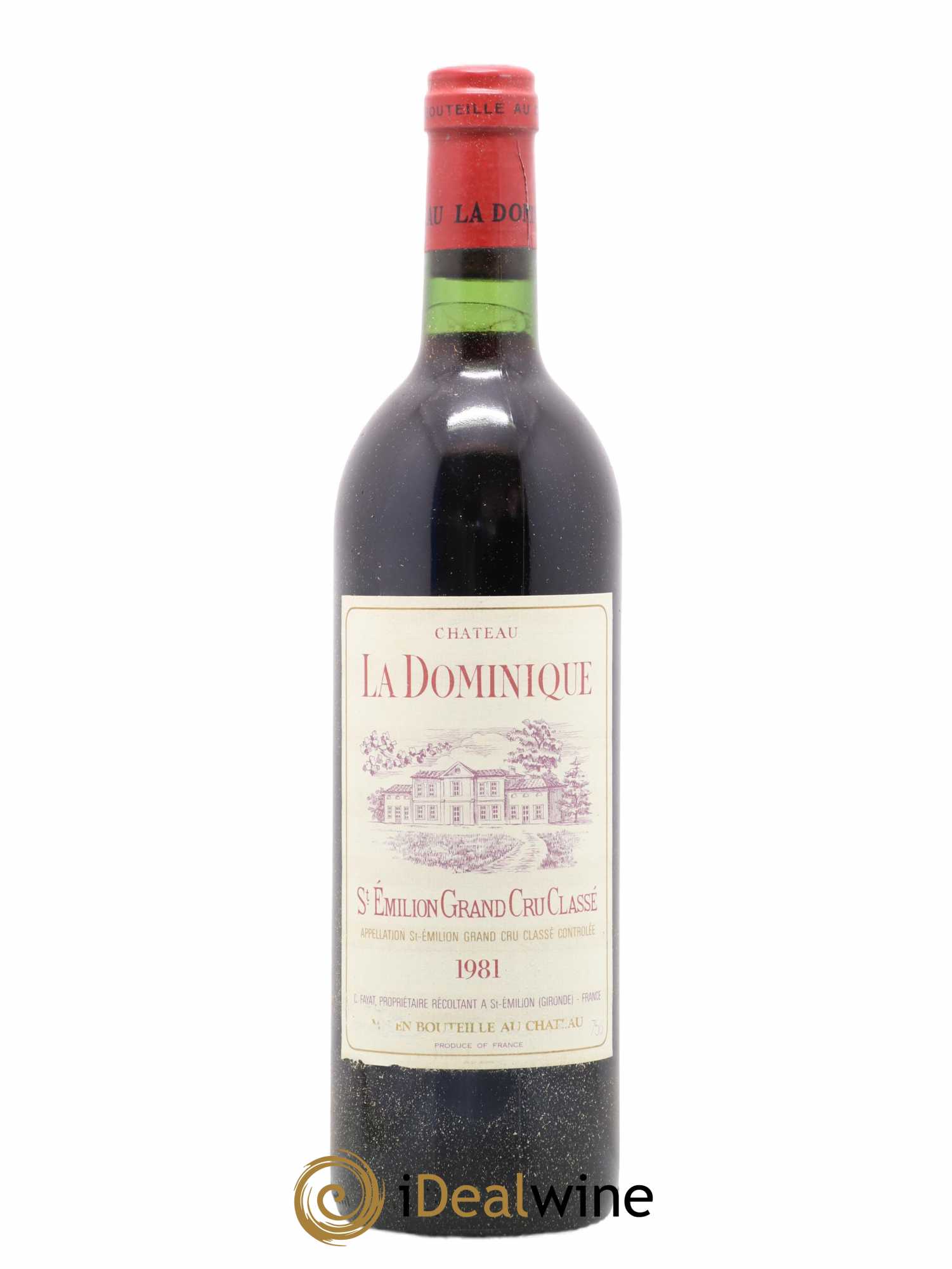 Château la Dominique Grand Cru Classé 1981 - Lot de 1 bouteille - 0