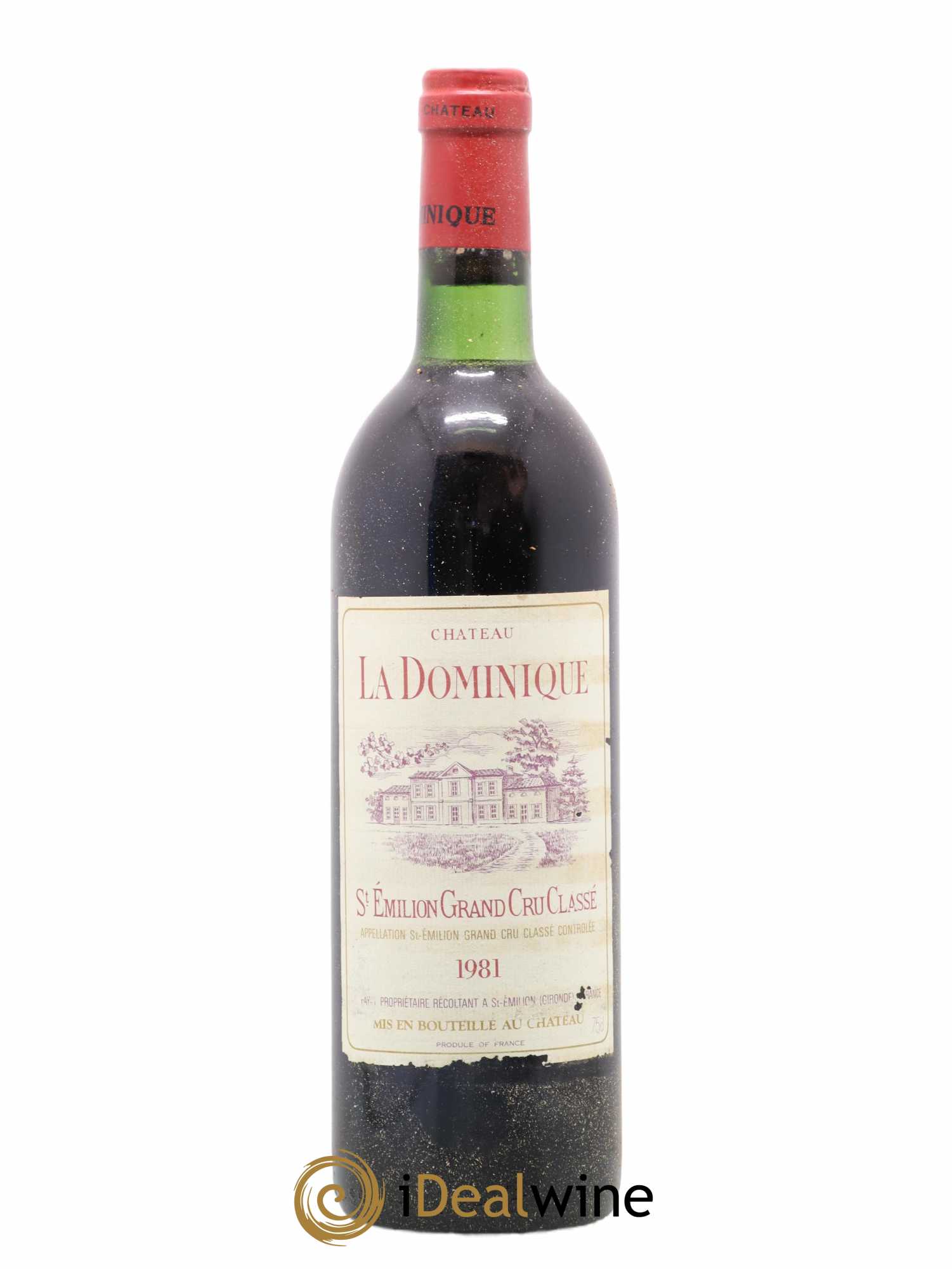 Château la Dominique Grand Cru Classé 1981 - Lot of 1 bottle - 0