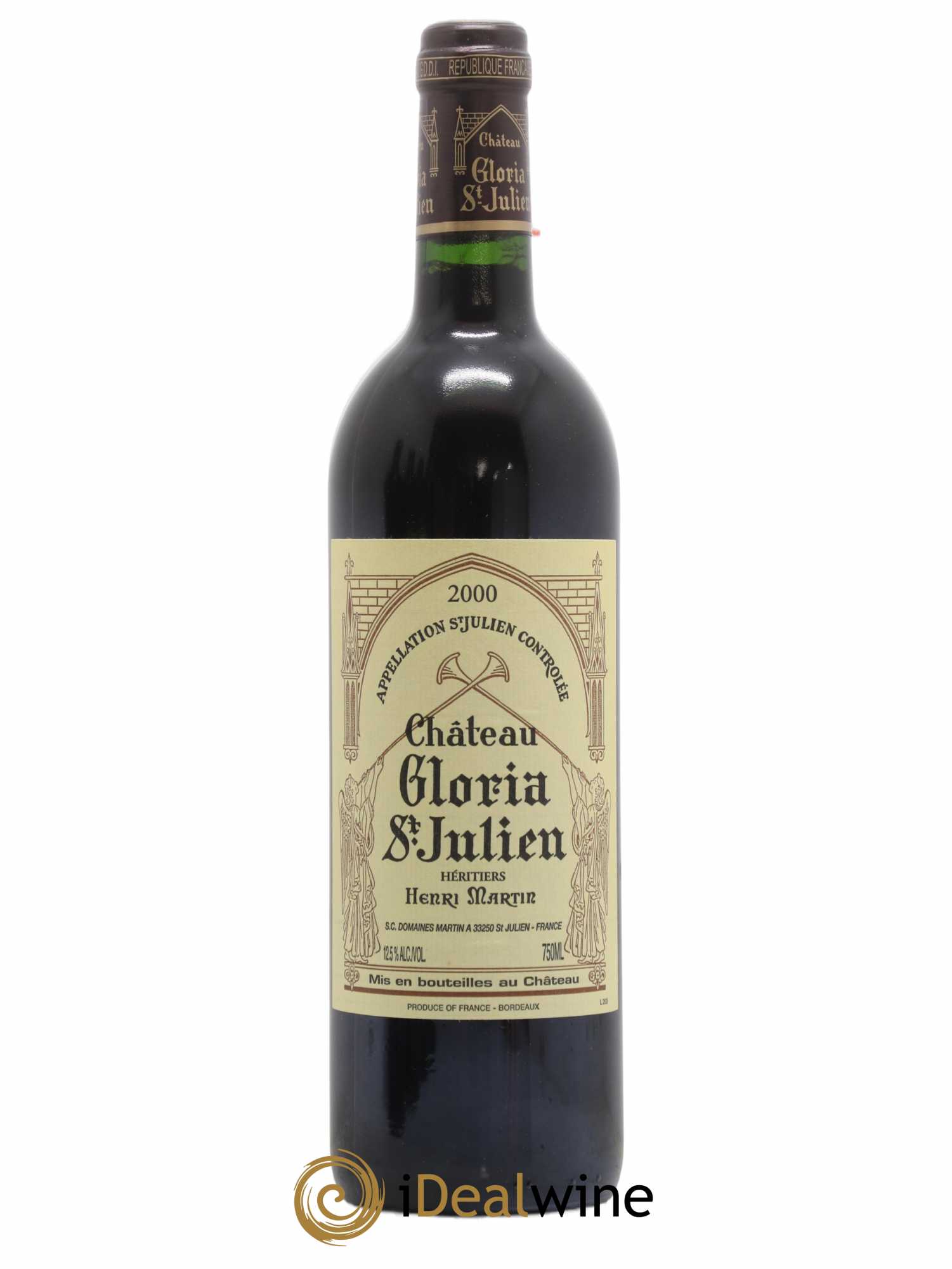 Château Gloria 2000 - Lot de 1 bouteille - 0