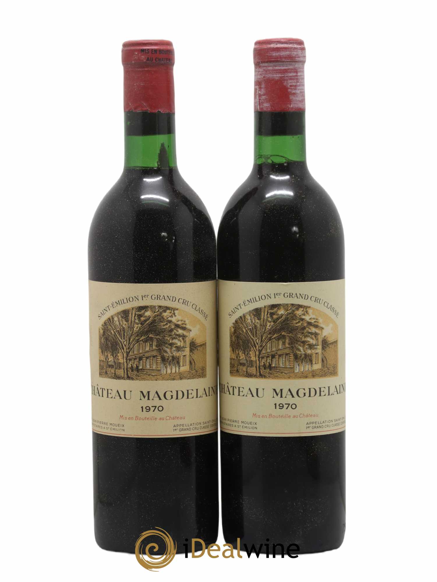 Château Magdelaine 1970 - Lot de 2 bouteilles - 0