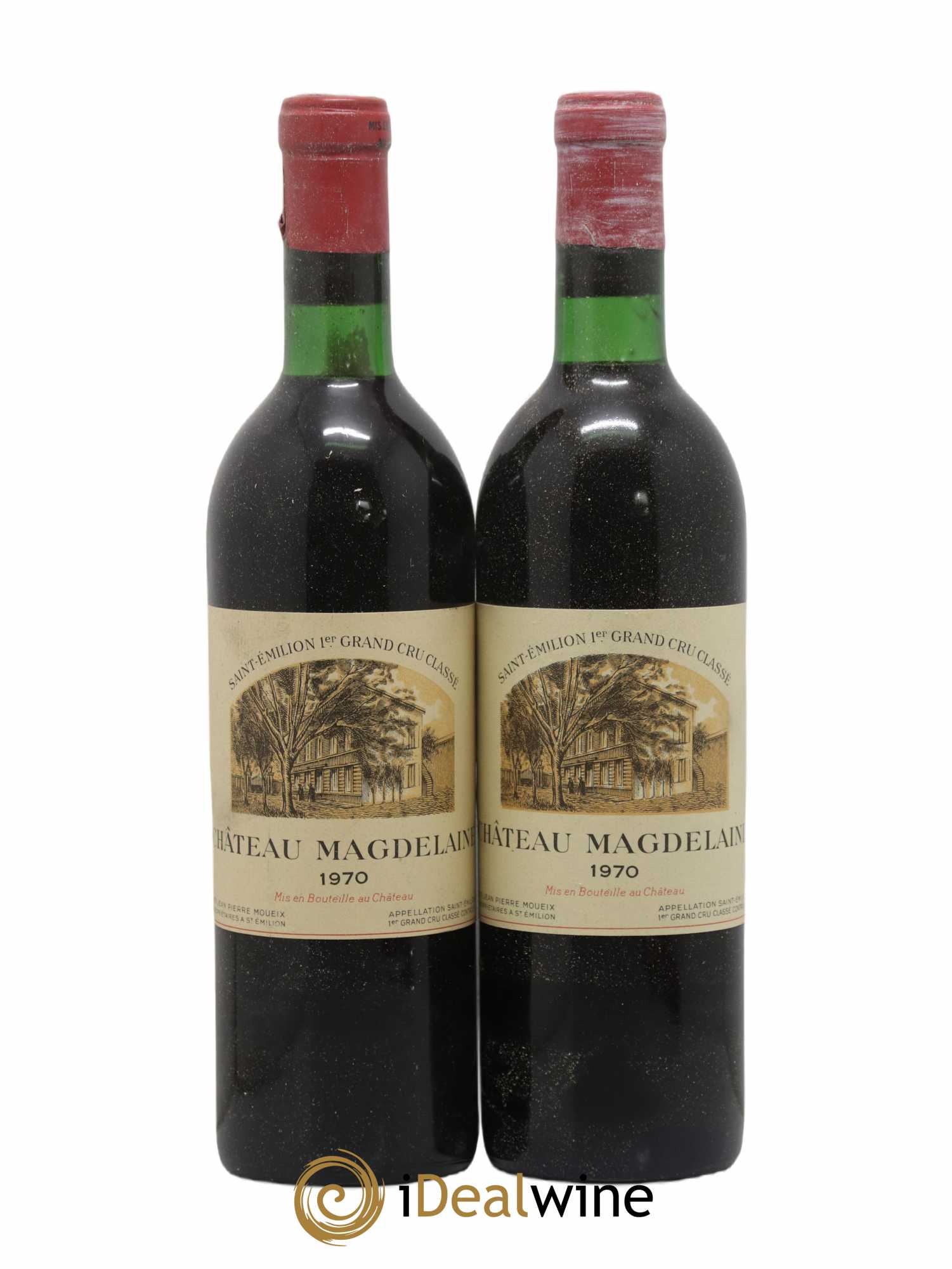 Château Magdelaine 1970 - Lot de 2 bouteilles - 0