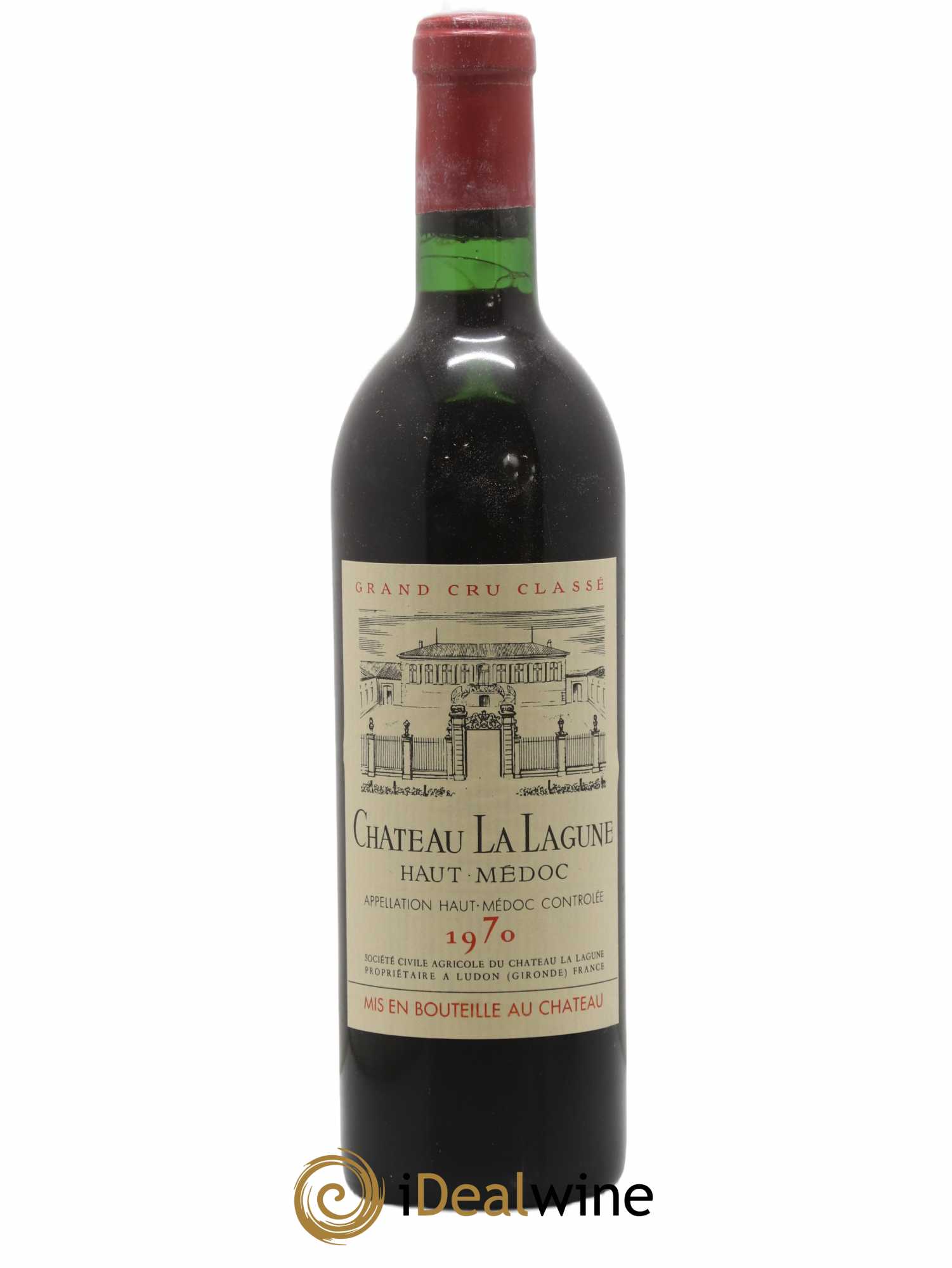 Château la Lagune 3ème Grand Cru Classé 1970 - Lot de 1 bouteille - 0