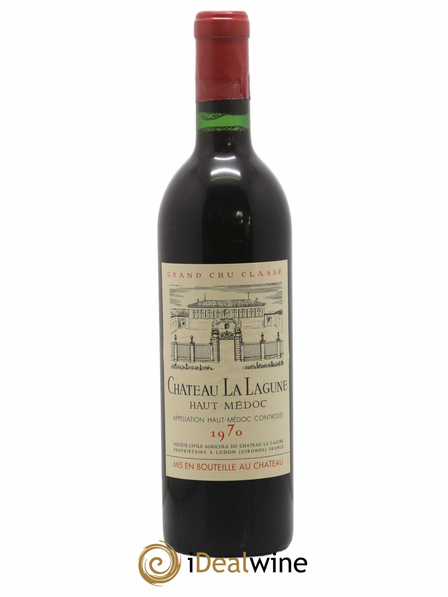 Château la Lagune 3ème Grand Cru Classé 1970 - Lot de 1 bouteille - 0