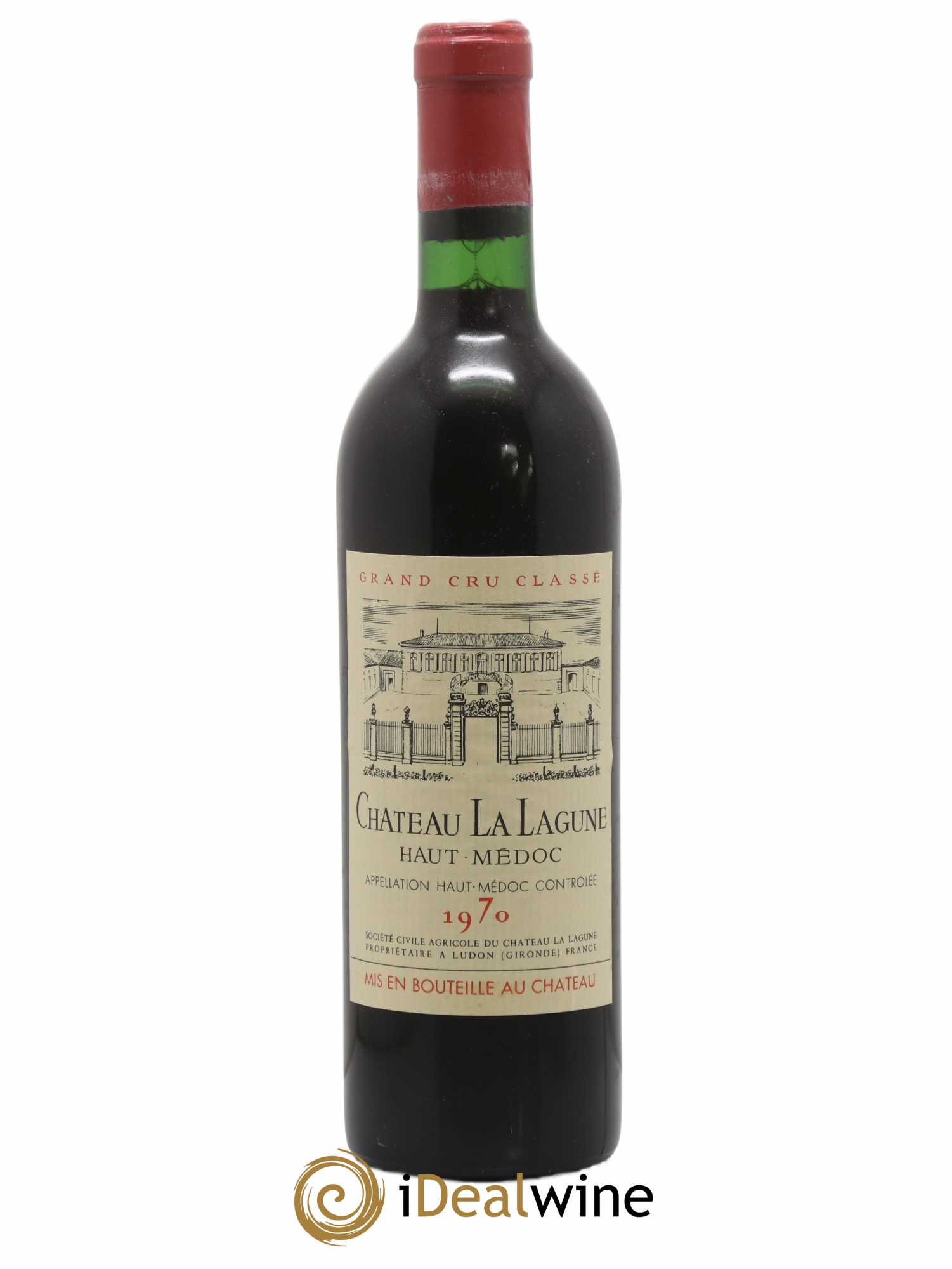 Château la Lagune 3ème Grand Cru Classé 1970 - Lot de 1 bouteille - 0
