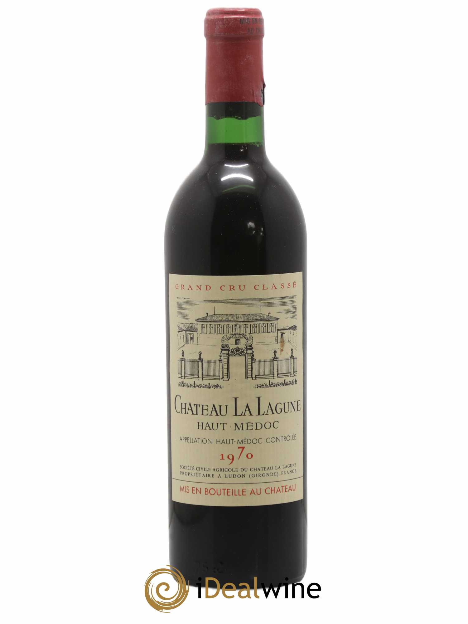 Château la Lagune 3ème Grand Cru Classé 1970 - Lot de 1 bouteille - 0