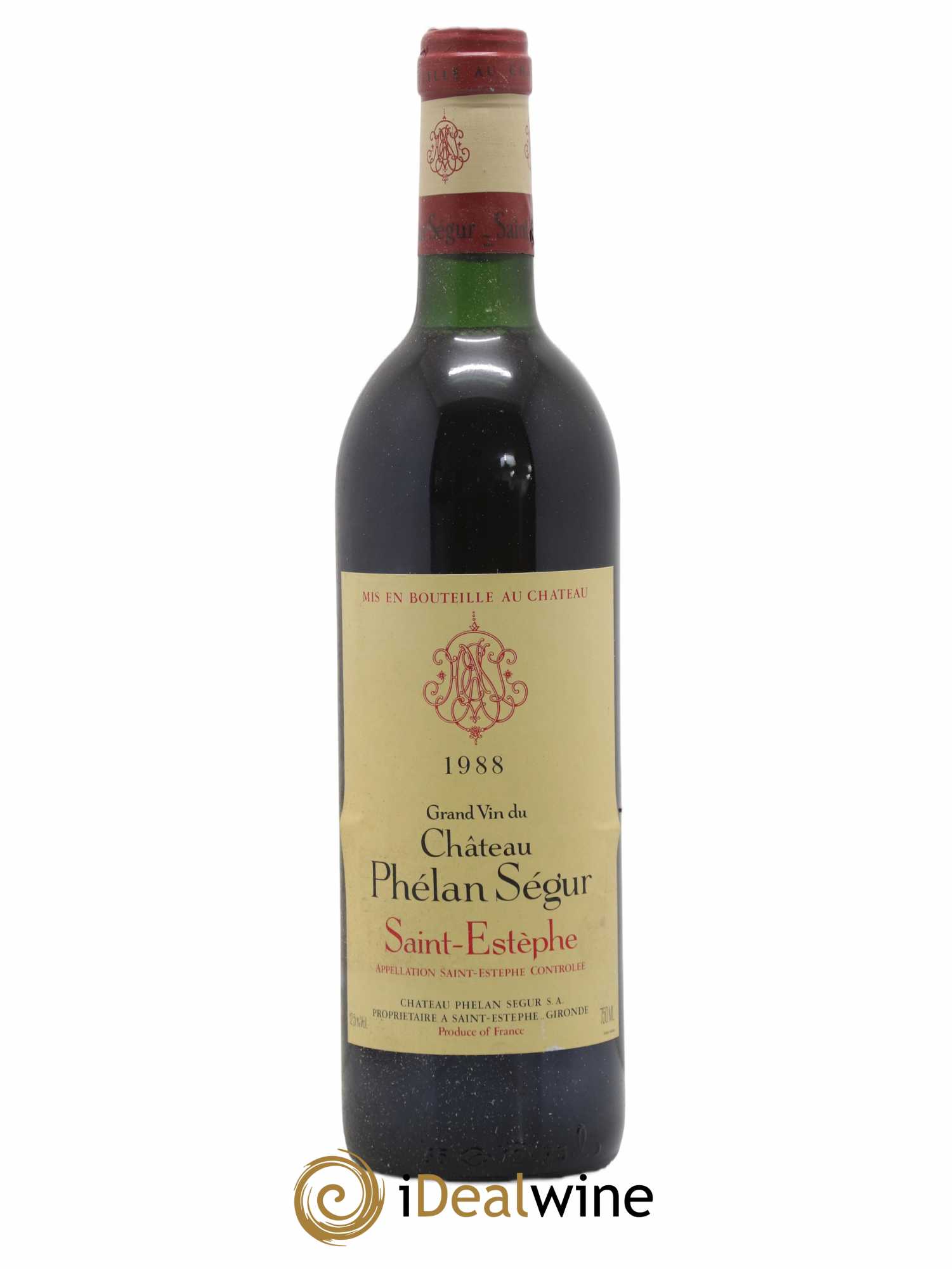 Château Phélan Ségur 1988 - Lot de 1 bouteille - 0