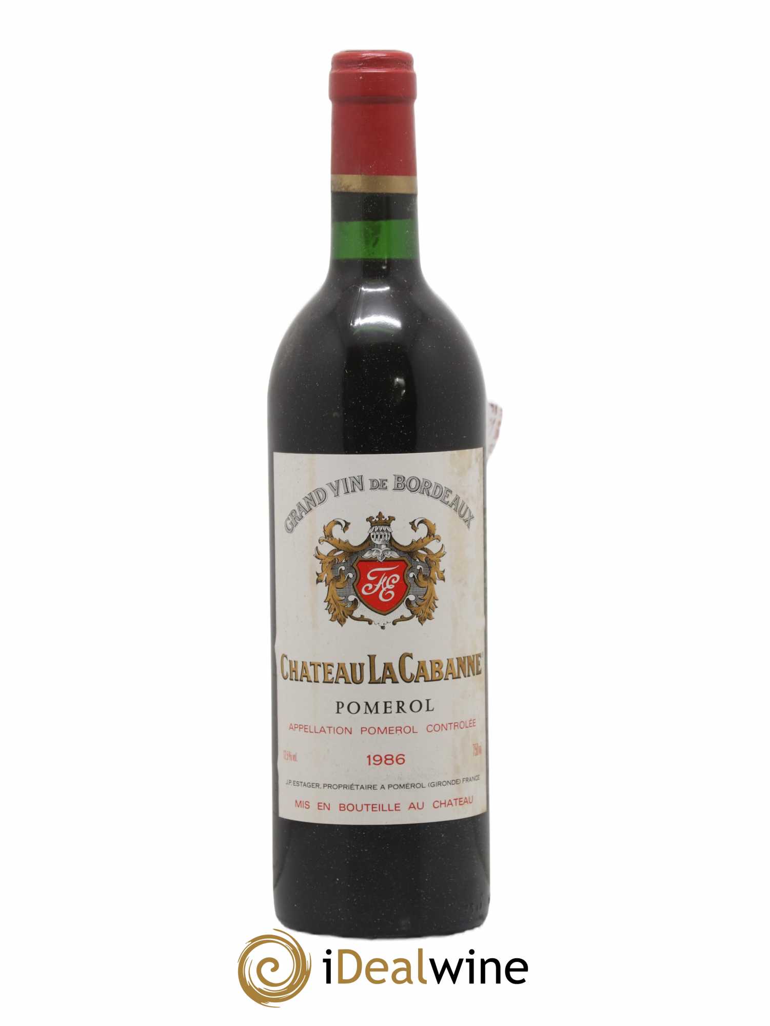 Château la Cabanne 1986 - Lot de 1 bouteille - 0