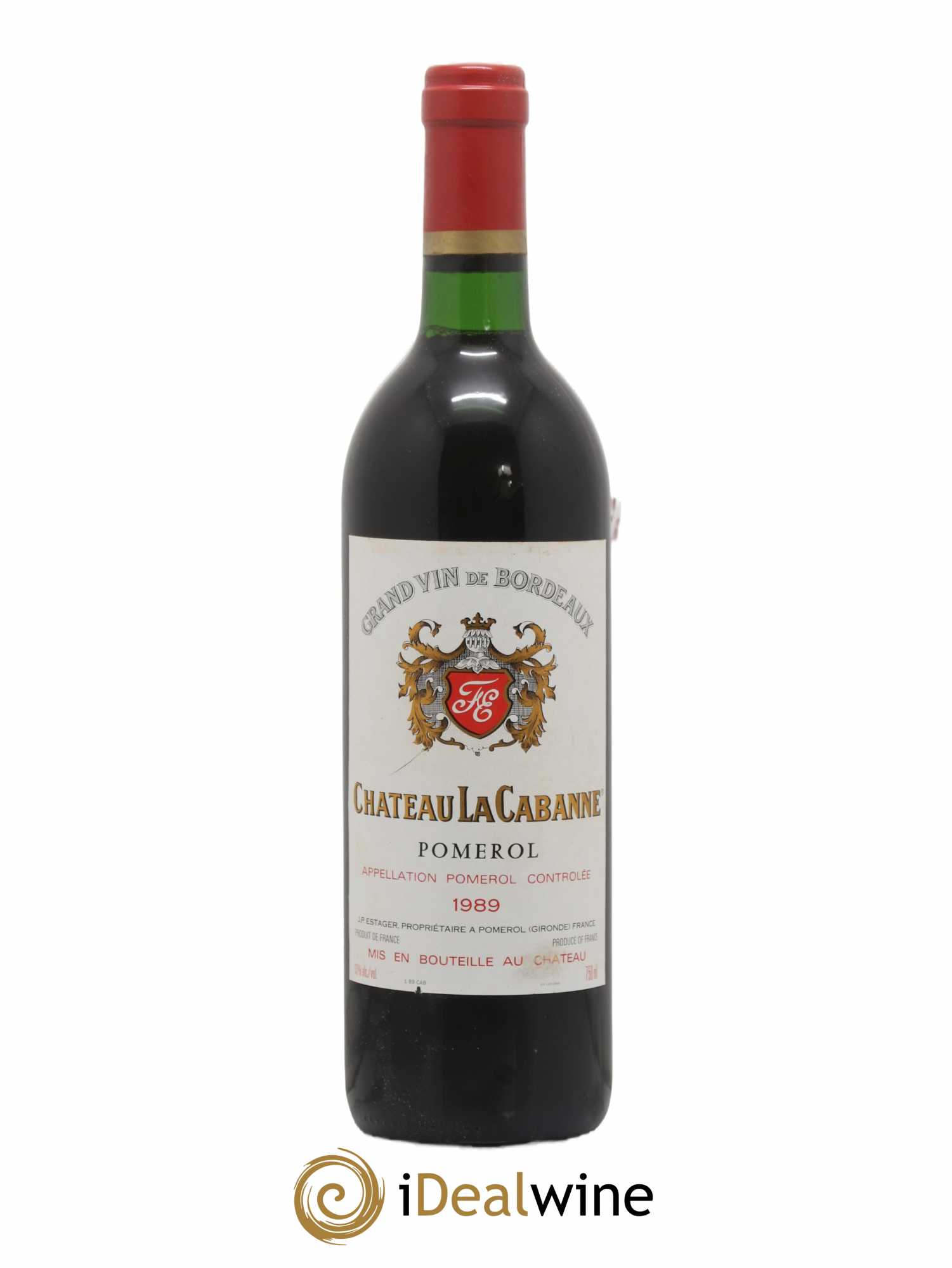 Château la Cabanne 1989 - Lot de 1 bouteille - 0
