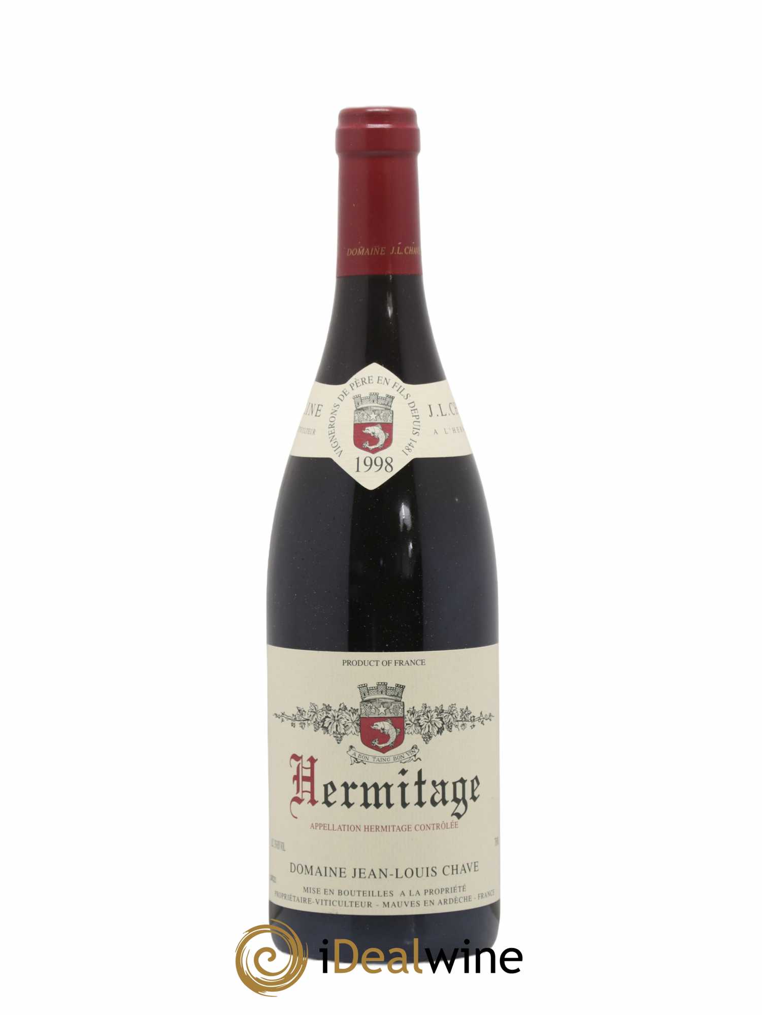 Hermitage Jean-Louis Chave 1998 - Lot de 1 bouteille - 0