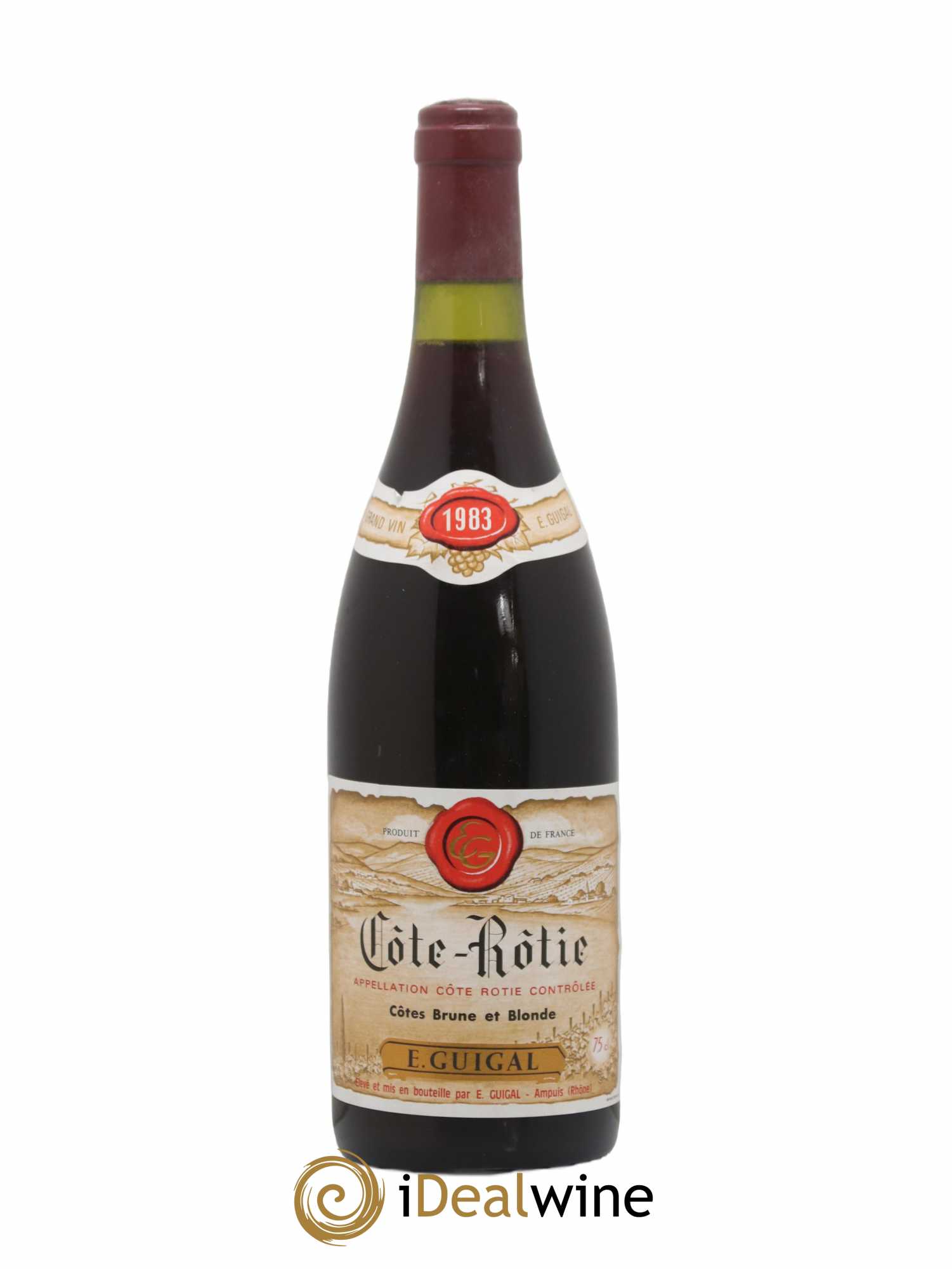 Côte-Rôtie Côtes Brune et Blonde Guigal 1983 - Lot de 1 bouteille - 0