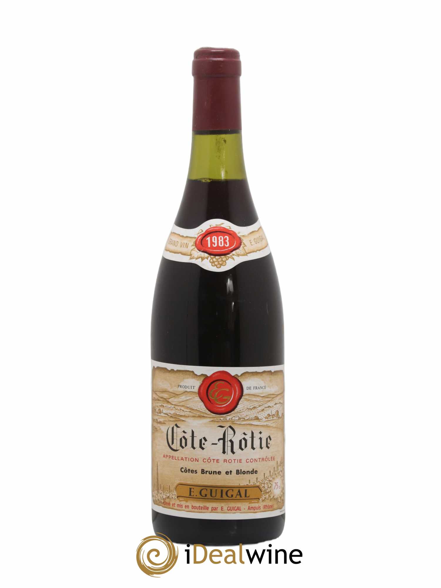 Côte-Rôtie Côtes Brune et Blonde Guigal 1983 - Lot de 1 bouteille - 0