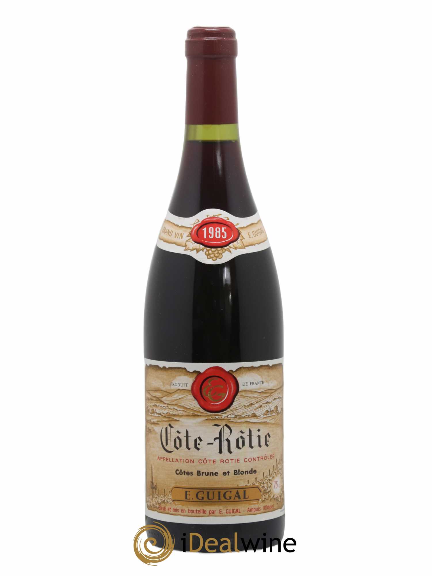 Côte-Rôtie Côtes Brune et Blonde Guigal 1985 - Lot de 1 bouteille - 0
