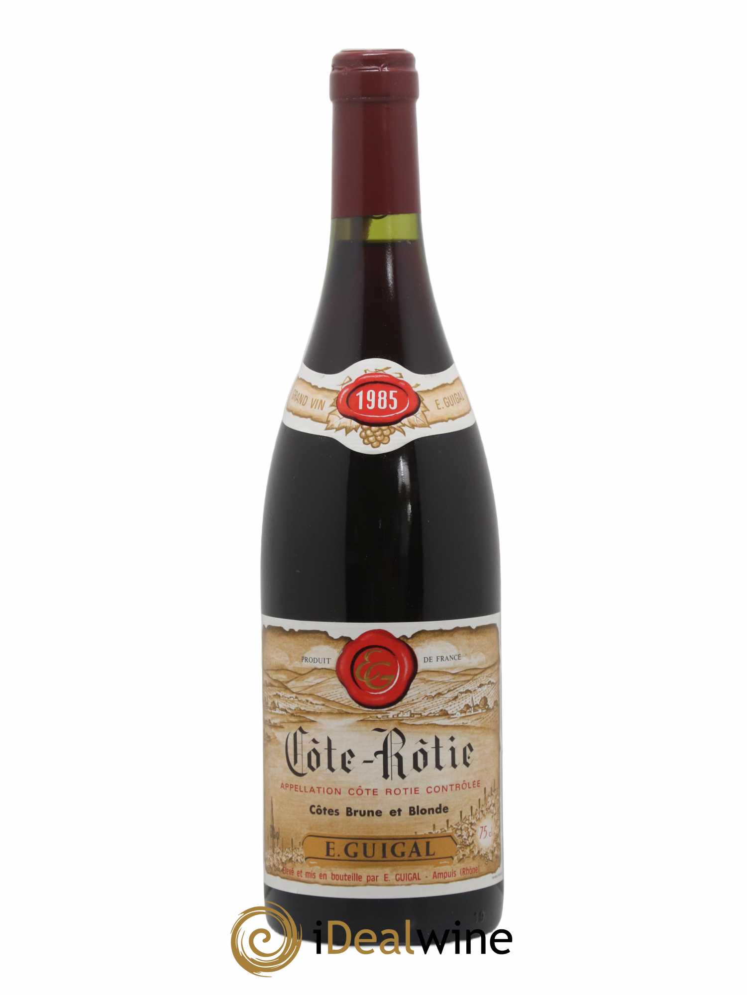 Côte-Rôtie Côtes Brune et Blonde Guigal 1985 - Lot de 1 bouteille - 0