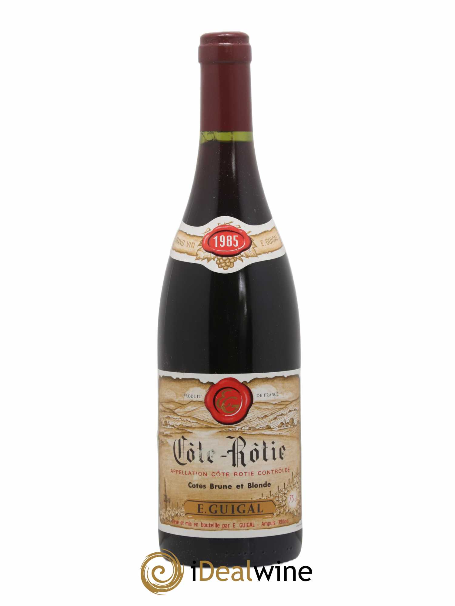 Côte-Rôtie Côtes Brune et Blonde Guigal 1985 - Lot de 1 bouteille - 0