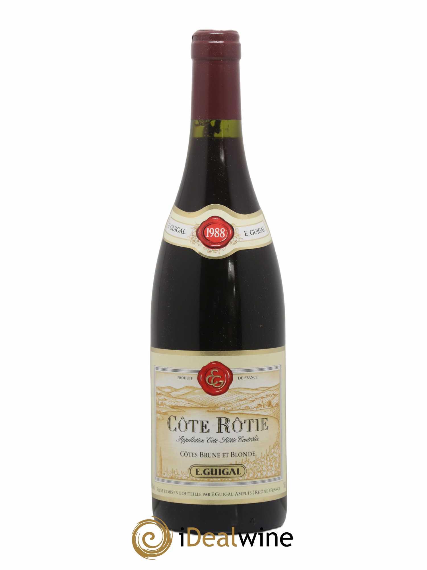 Côte-Rôtie Côtes Brune et Blonde Guigal 1988 - Lot de 1 bouteille - 0