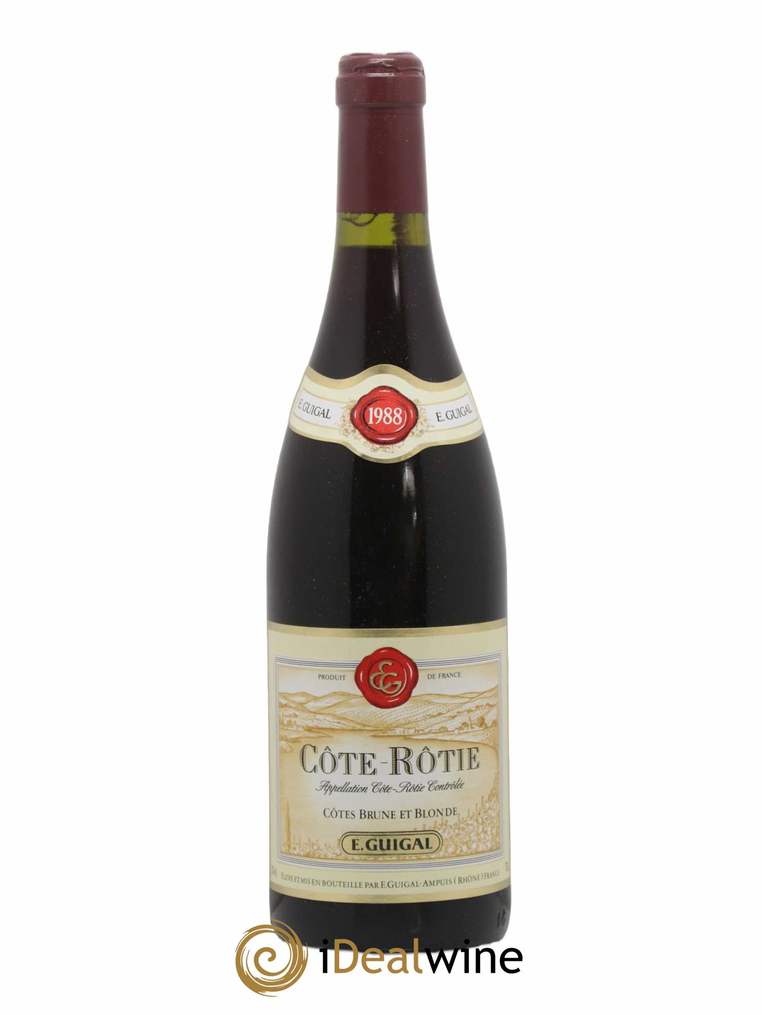Côte-Rôtie Côtes Brune et Blonde Guigal 1988 - Lot de 1 bouteille - 0