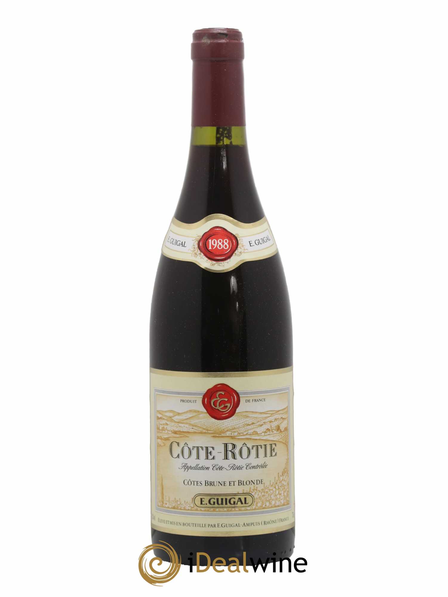 Côte-Rôtie Côtes Brune et Blonde Guigal 1988 - Lot de 1 bouteille - 0