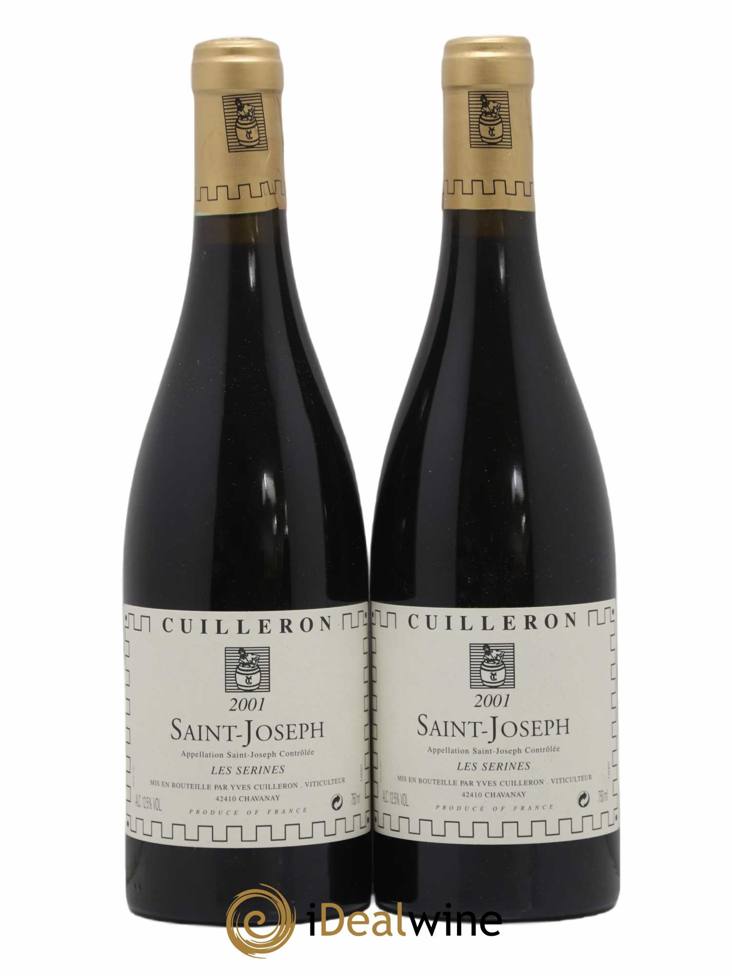 Saint-Joseph Les Serines Yves Cuilleron (Domaine) 2001 - Lot de 2 bouteilles - 0
