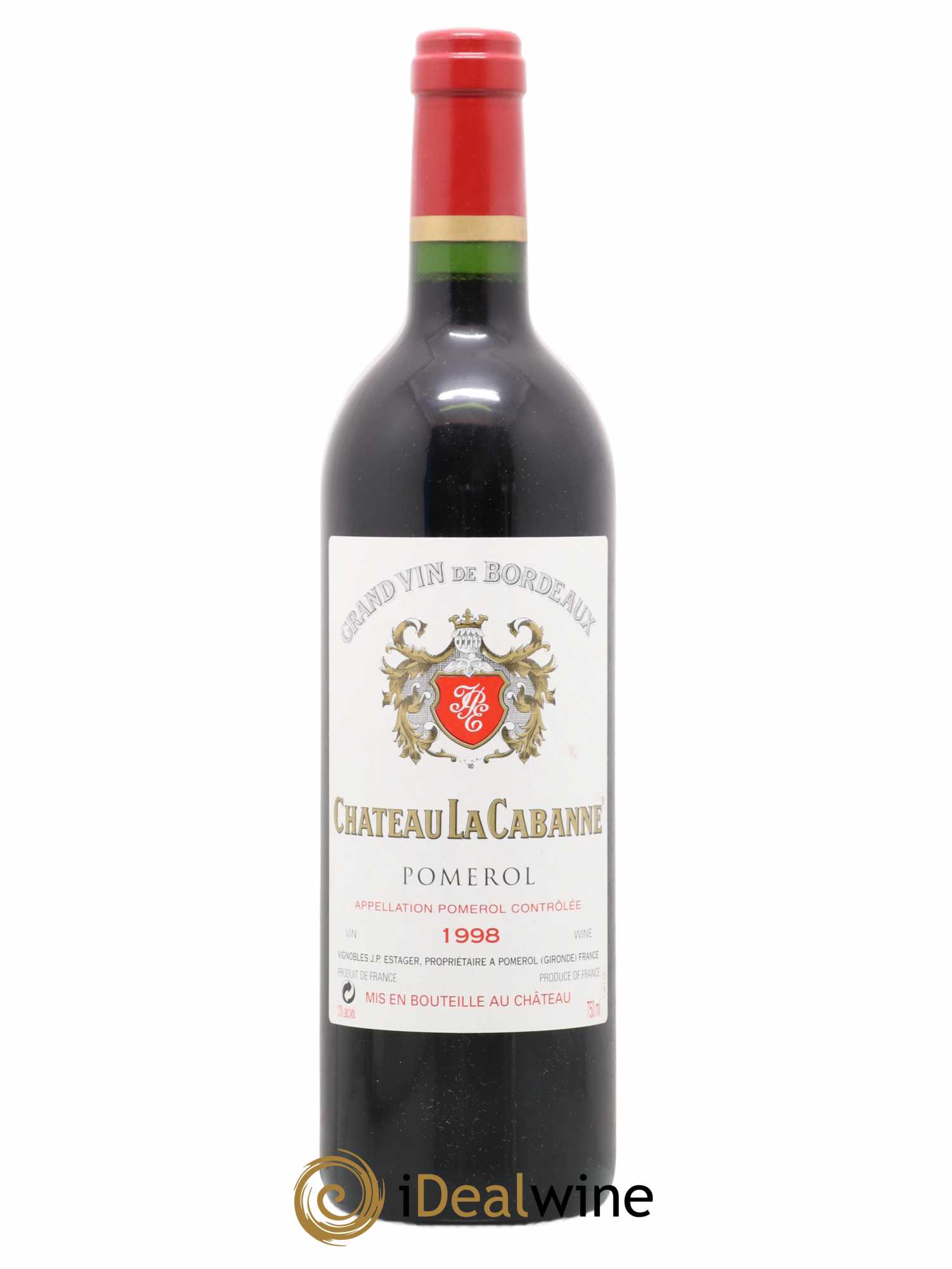 Château la Cabanne 1998 - Lot de 1 bouteille - 0