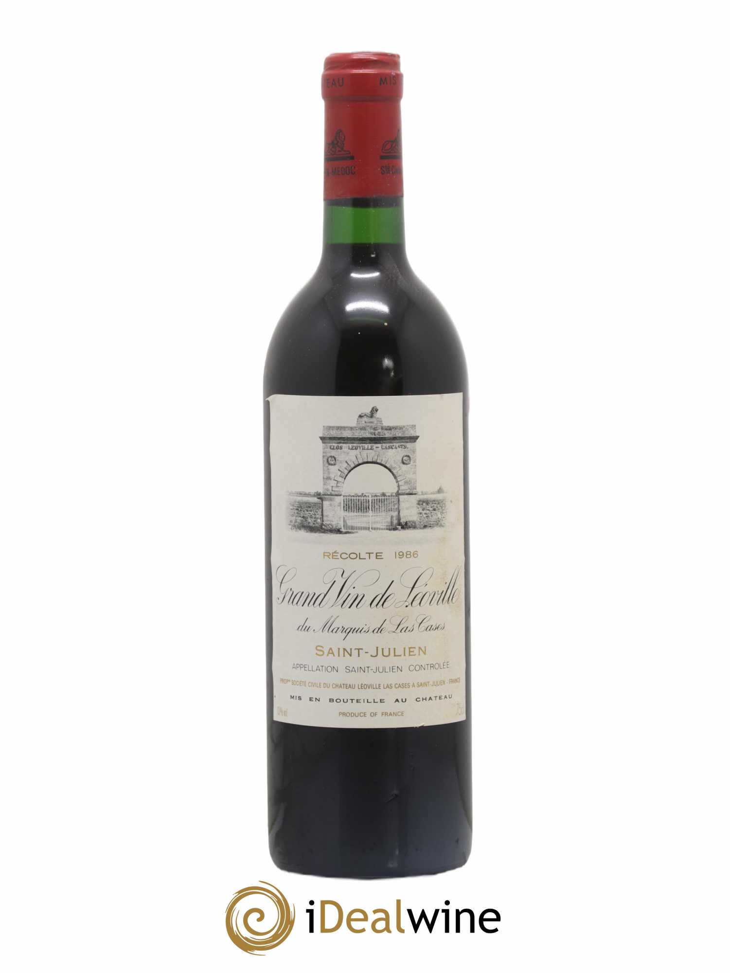 Château Léoville Las Cases 2ème Grand Cru Classé 1986 - Posten von 1 Flasche - 0