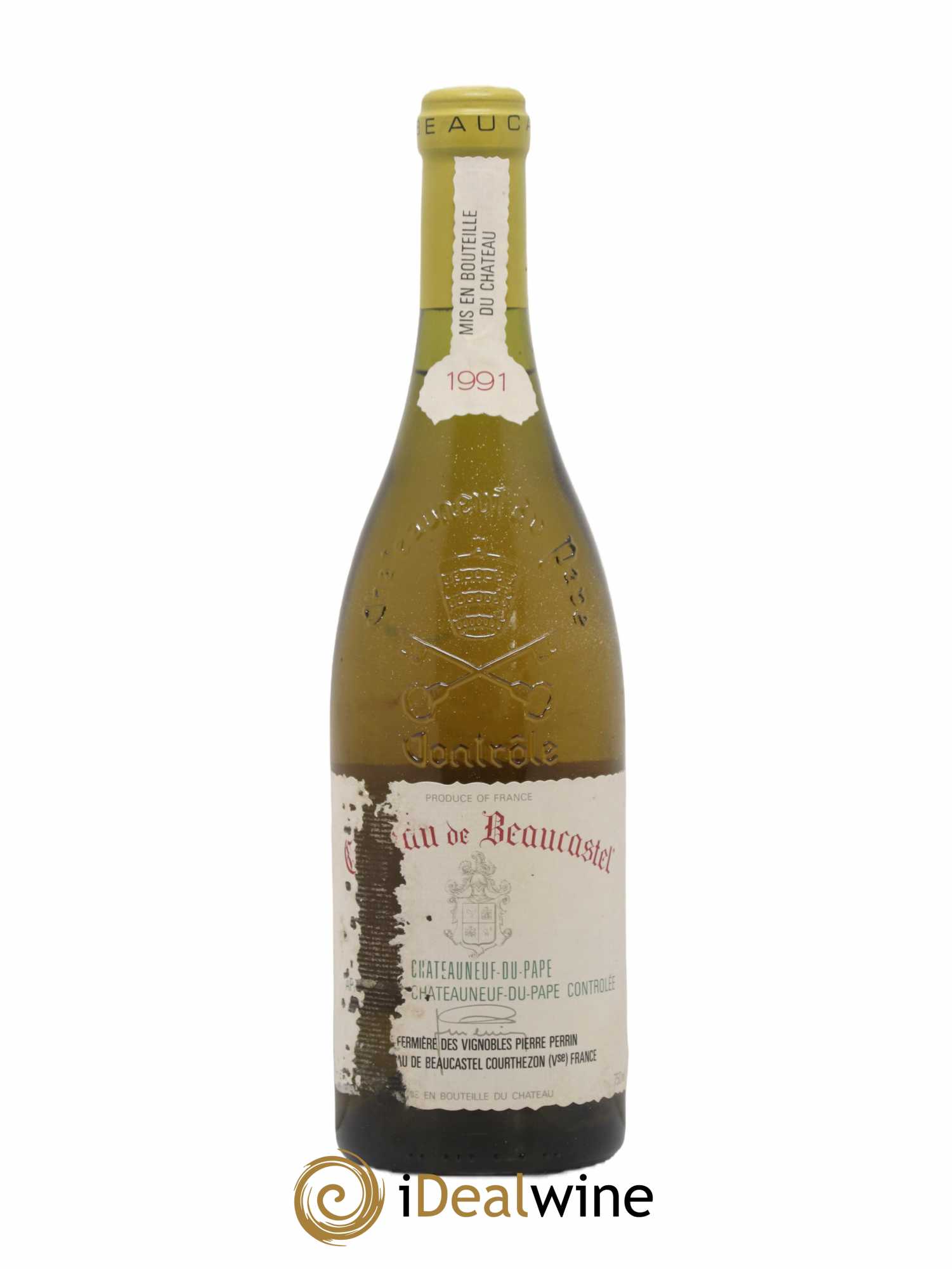 Châteauneuf-du-Pape Château de Beaucastel Famille Perrin 1991 - Lot de 1 bouteille - 0