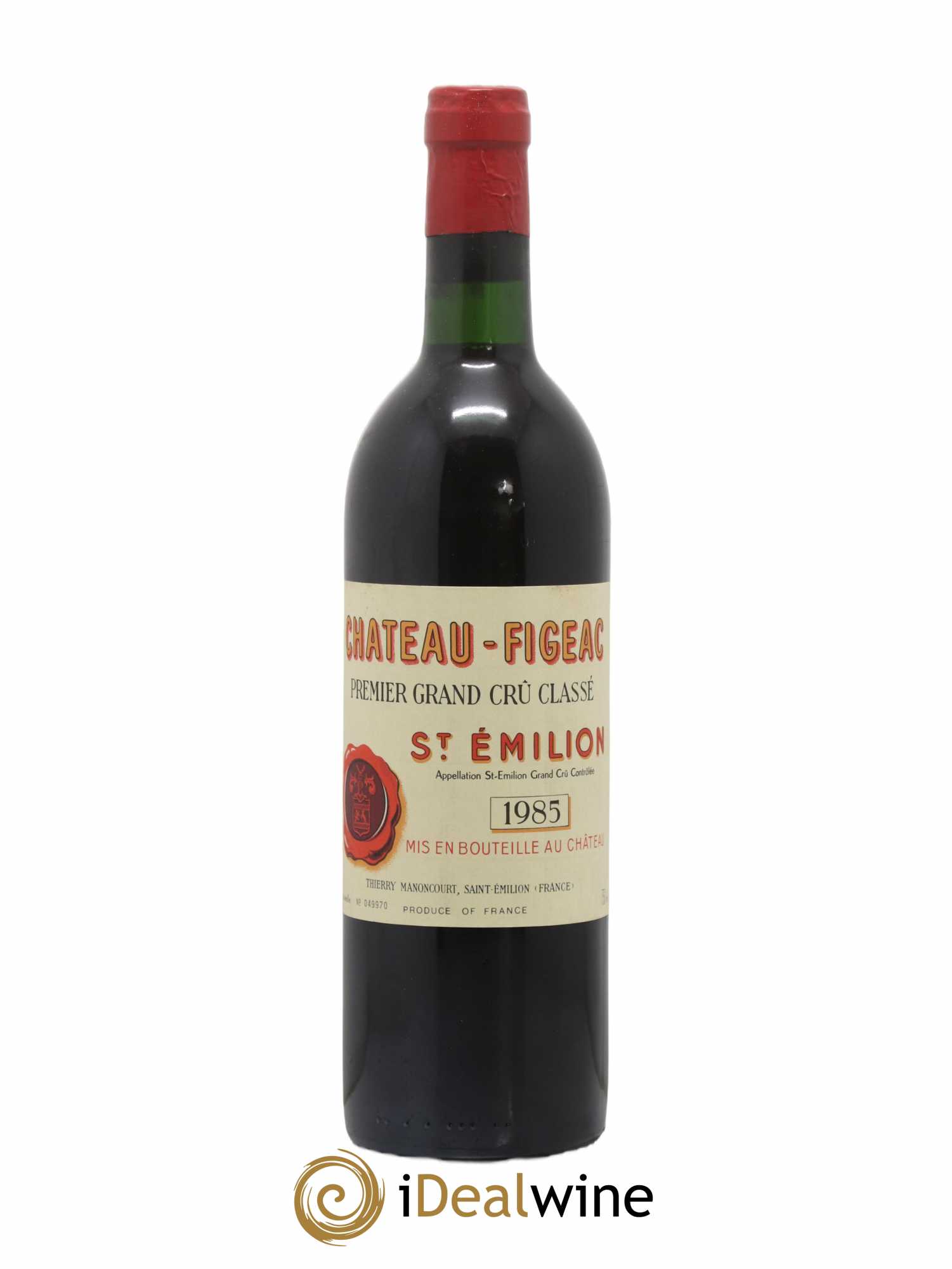 Château Figeac 1er Grand Cru Classé A 1985 - Lot de 1 bouteille - 0